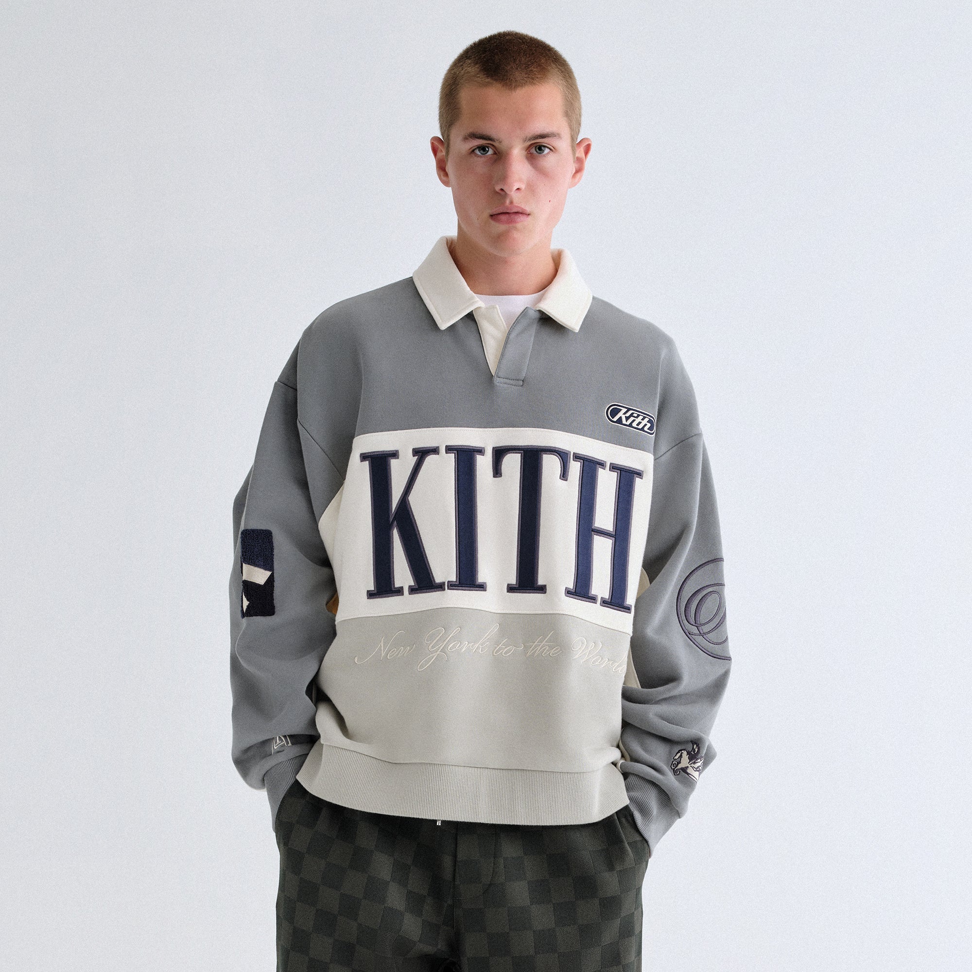 トップス Kith Clyde Rugby Nocturnal XL Kith Clyde Rugby Nocturnal Men's - SS23 - US