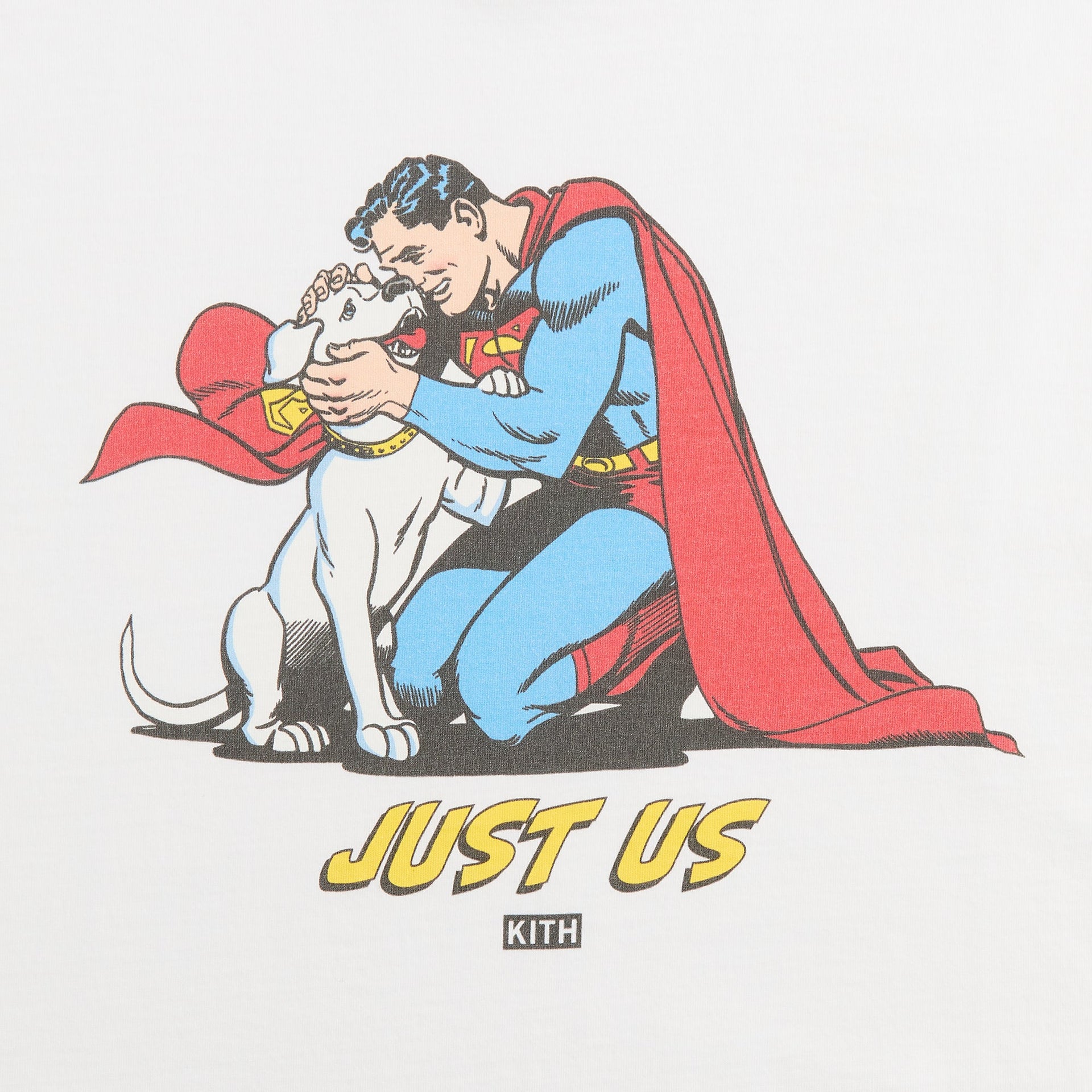 Superman | Kith Just Us Vintage Tee - White PH