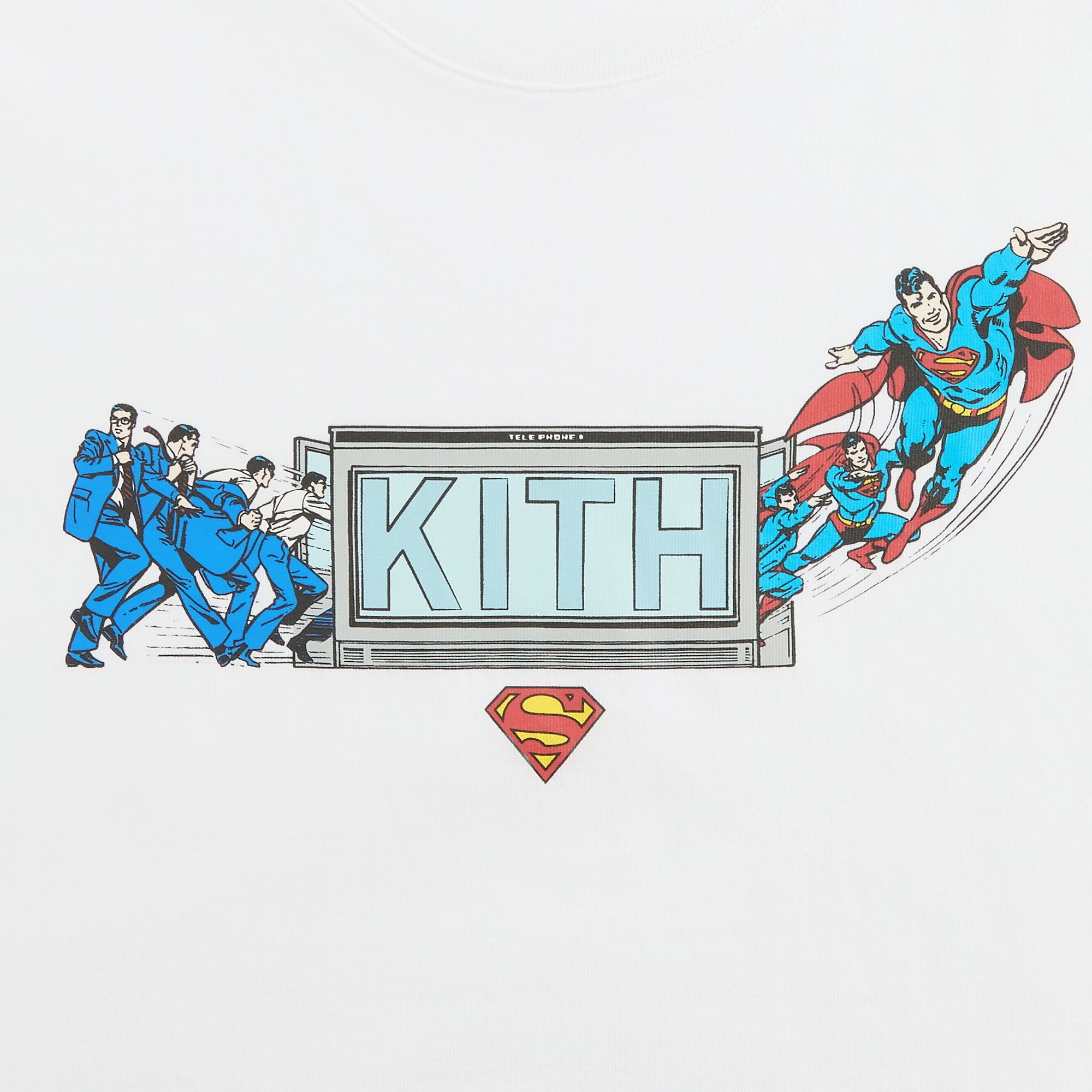 トップス Kith Superman Lightning Vintage Tee L KITH X Superman Vintage Tea - Buy Hypeneedz