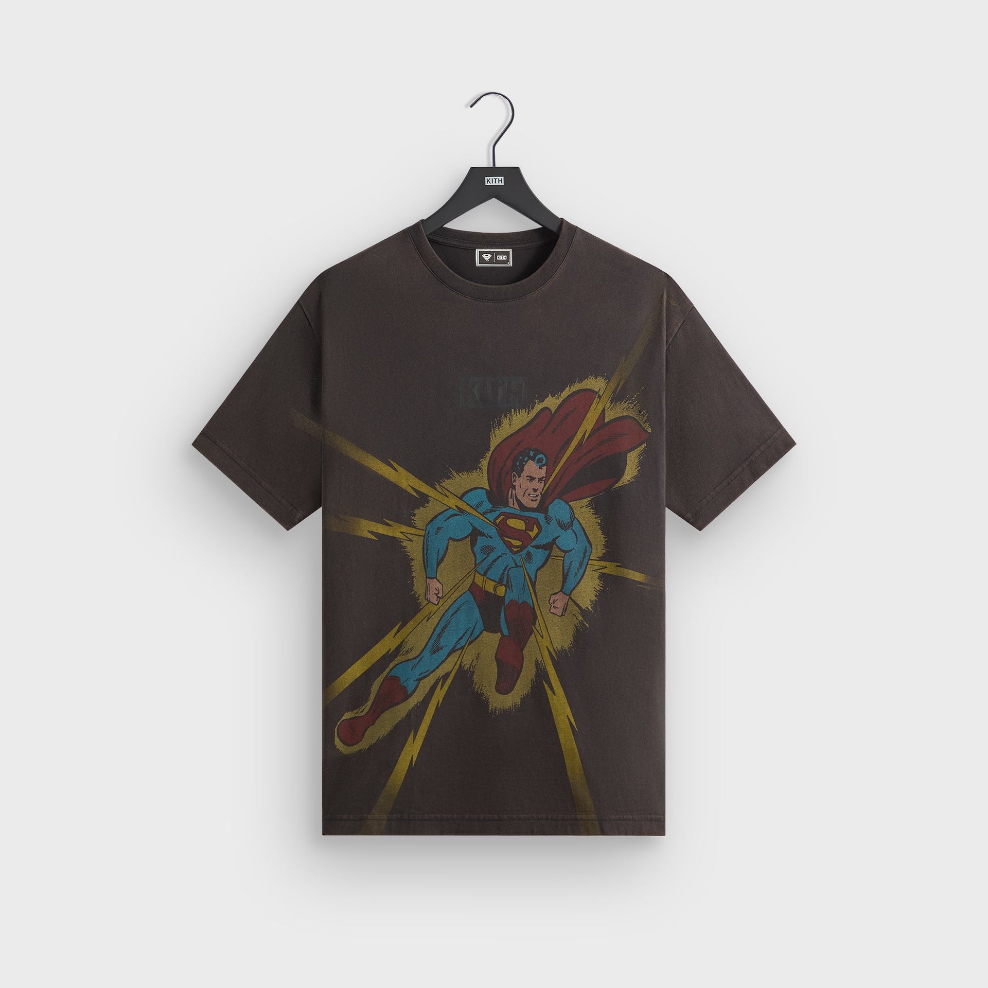 Superman | Kith Lightning Bolt Tee - Black PH
