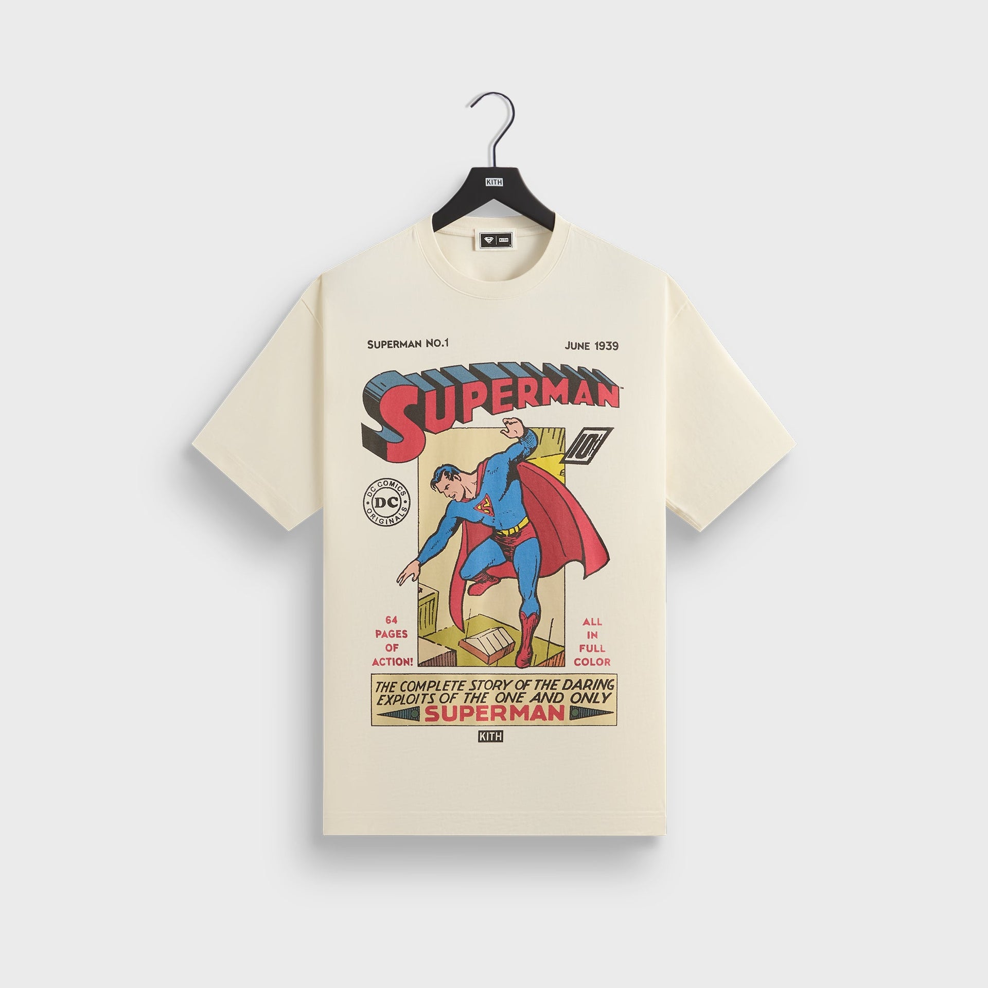 Superman | Kith No. 1 Vintage Tee - Sandrift PH