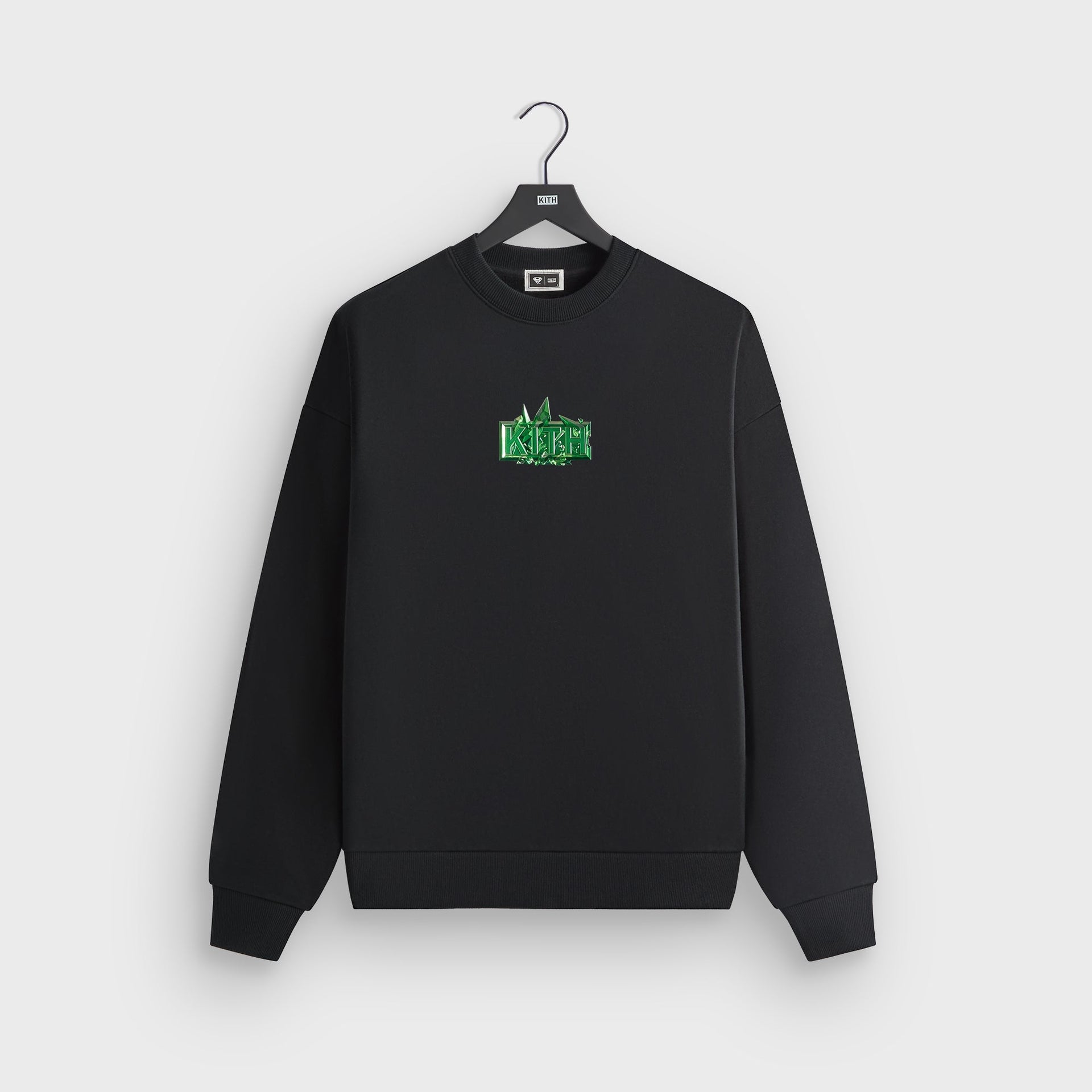 Superman | Kith Kryptonite Nelson Crewneck - Black PH