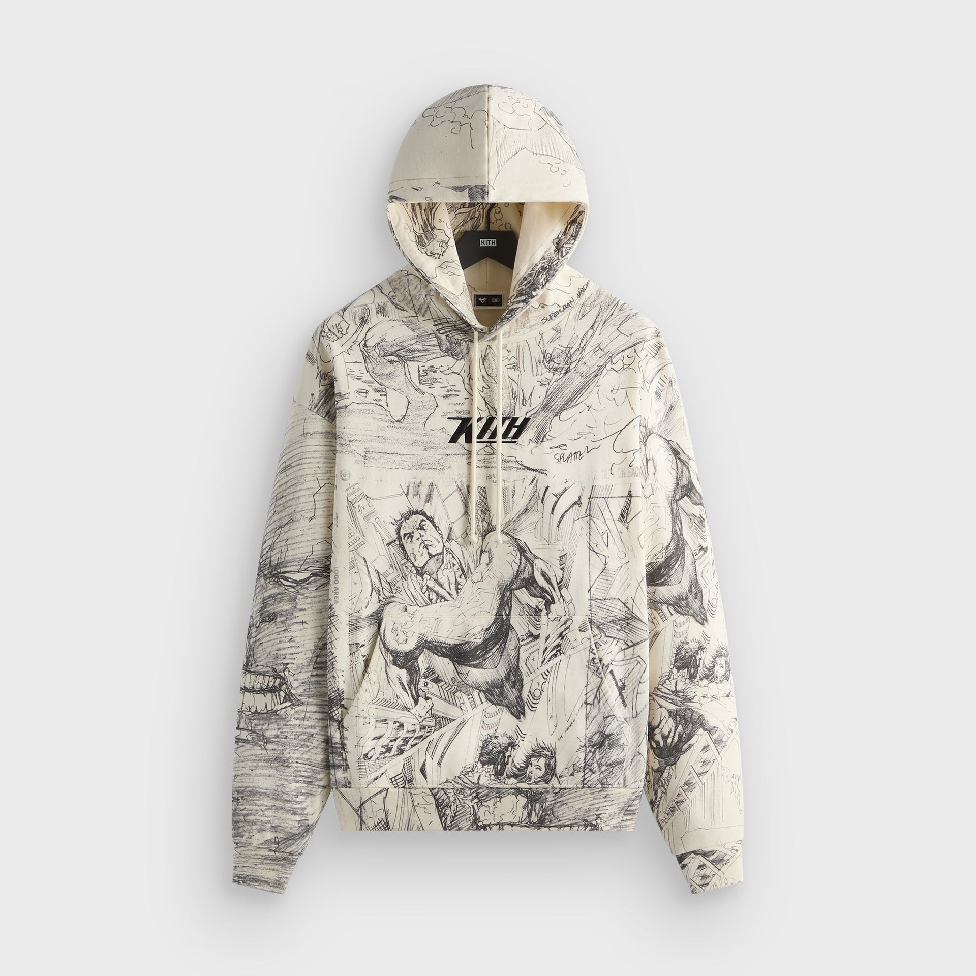 Superman | Kith Sketch Nelson Hoodie - Sandrift PH