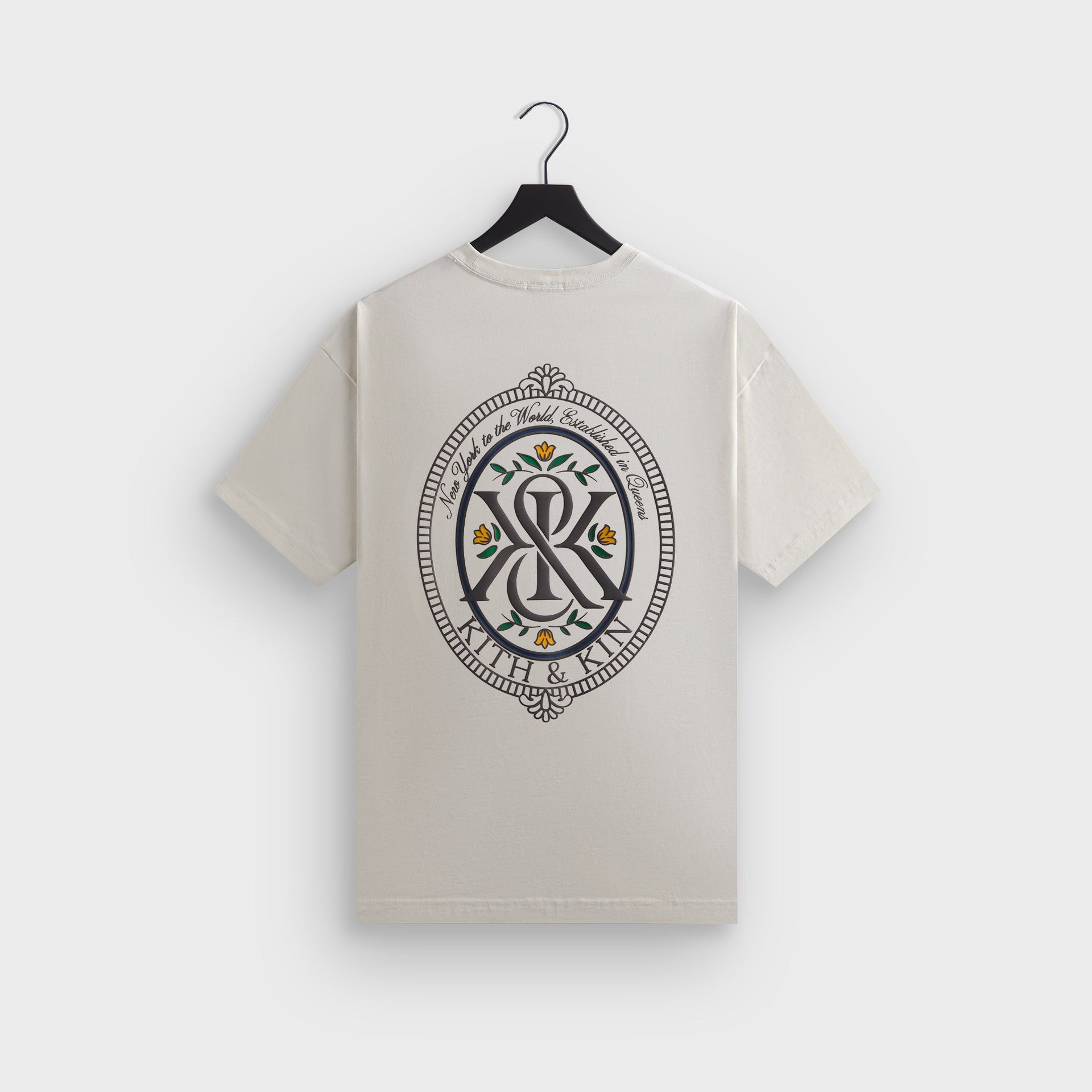 Kith Queens Crest Tee - Chalk PH