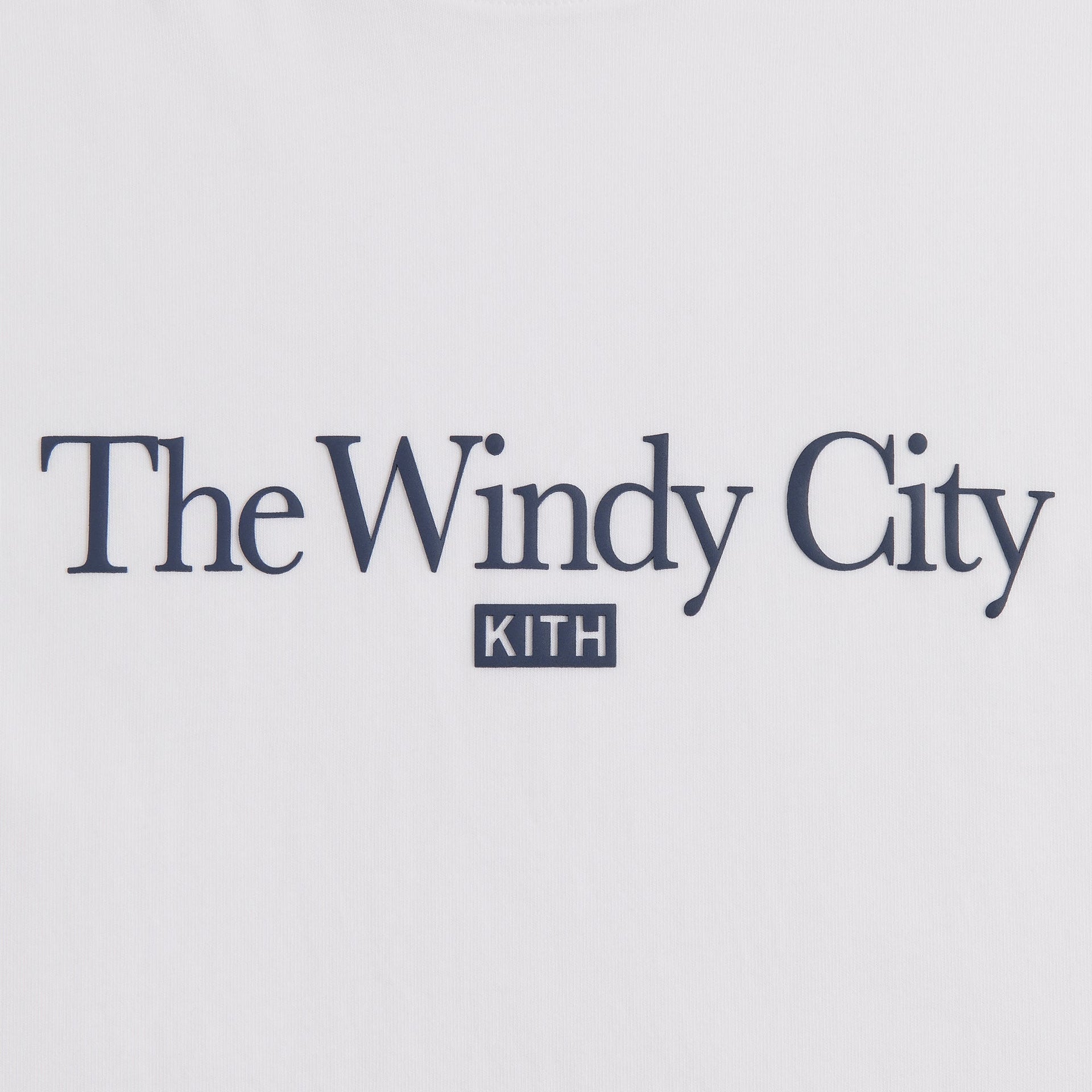 Kith The Windy City Tee - White - PH