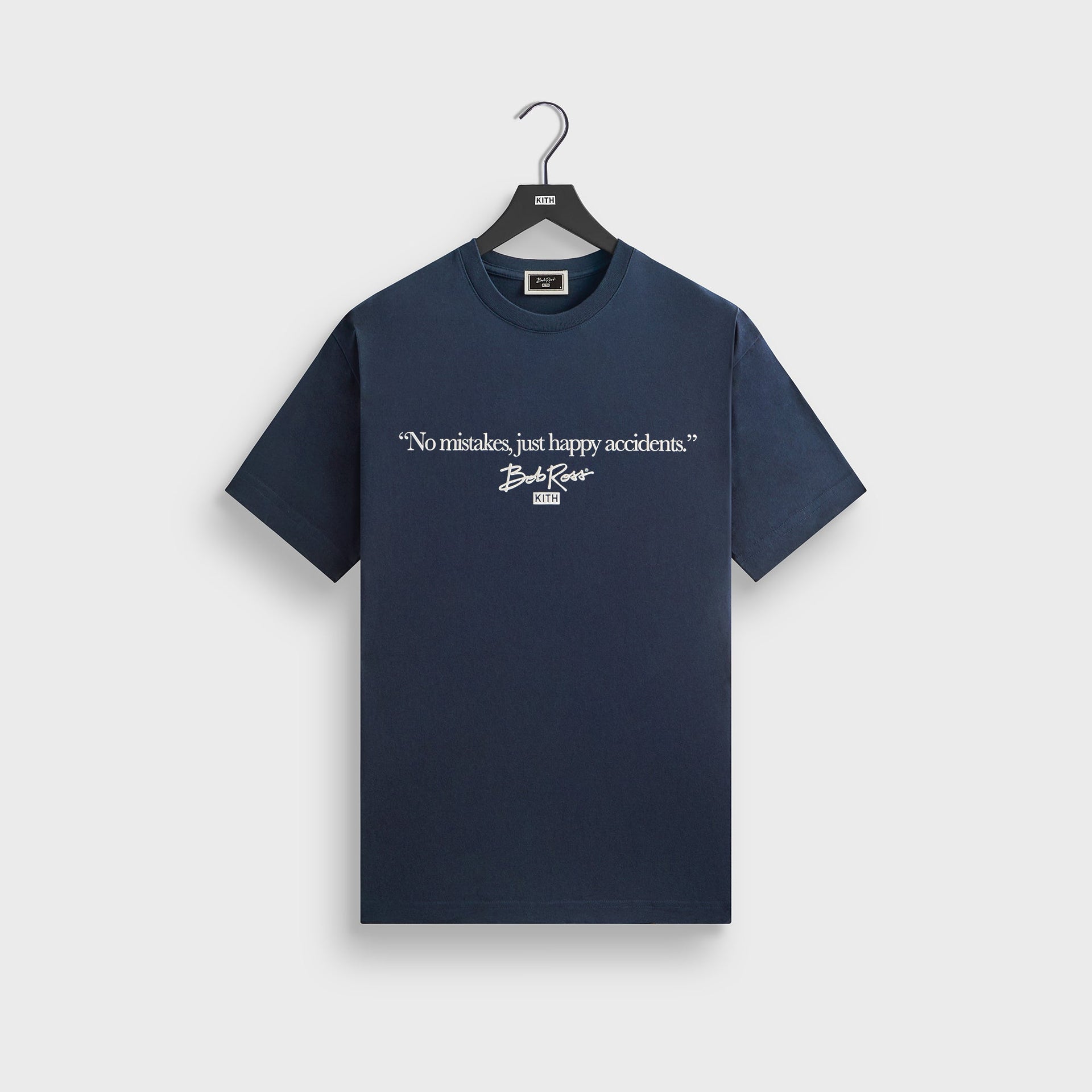 Kith for Bob Ross Happy Accidents Quote Tee - Nocturnal