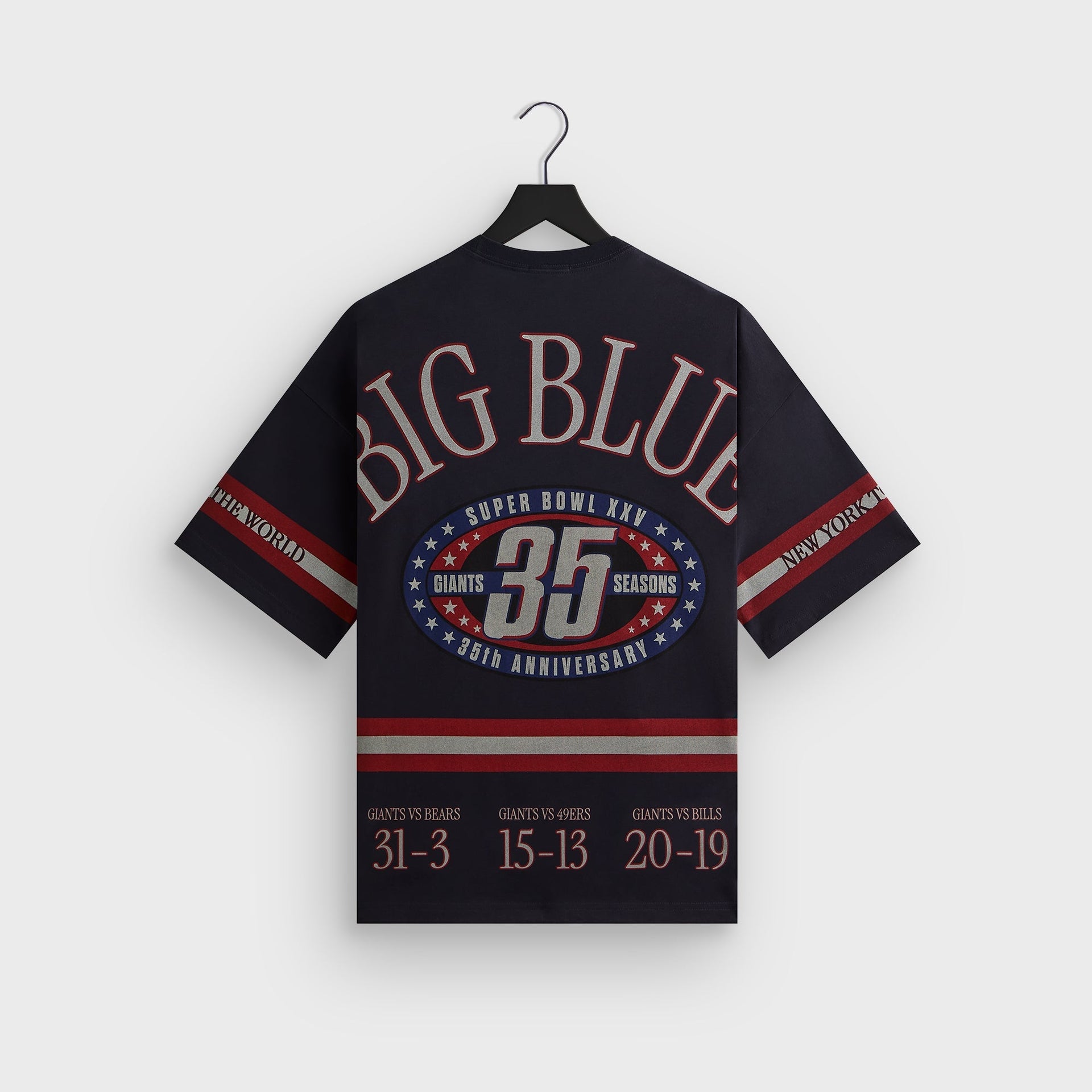 Kith for the NFL New York Giants Victory Vintage Bishop Tee - Ink - PH