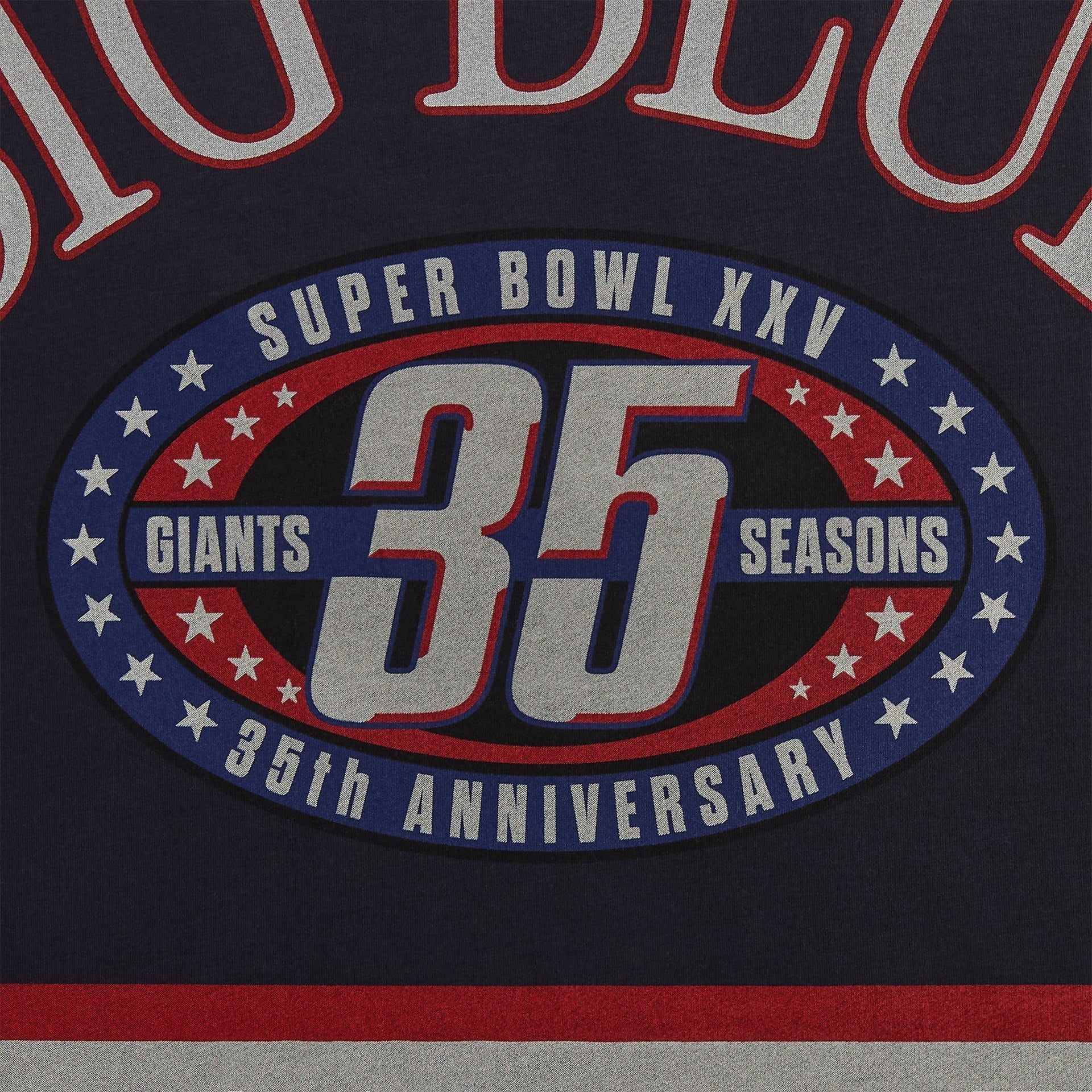 Kith for the NFL New York Giants Victory Vintage Bishop Tee - Ink - PH