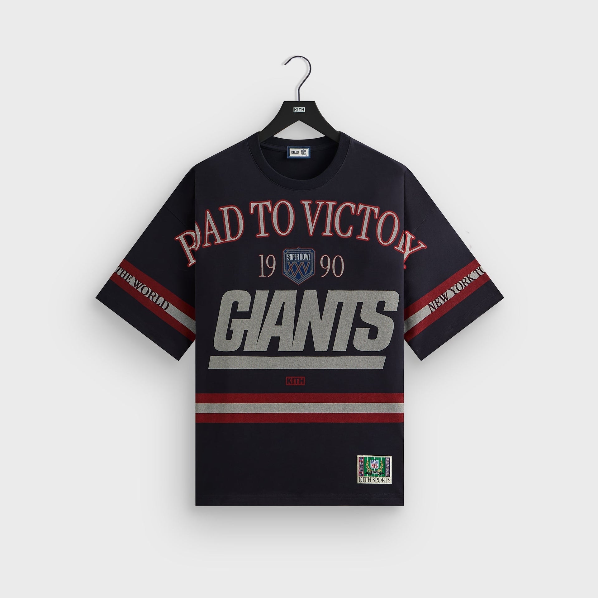 Kith for the NFL New York Giants Victory Vintage Bishop Tee - Ink - PH