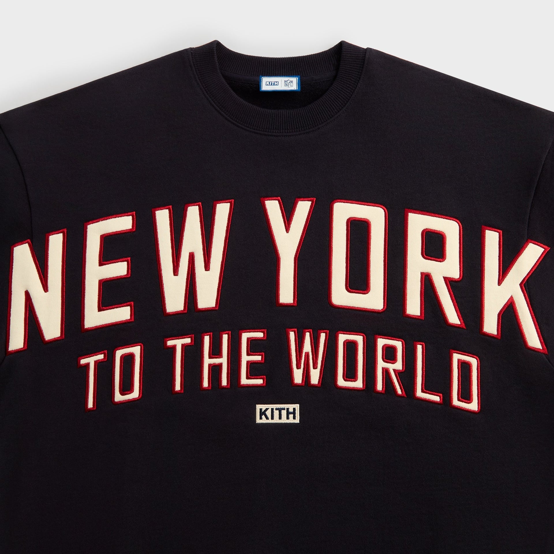 Kith for the NFL New York Giants Victory Vintage Nelson Crewneck - Ink - PH