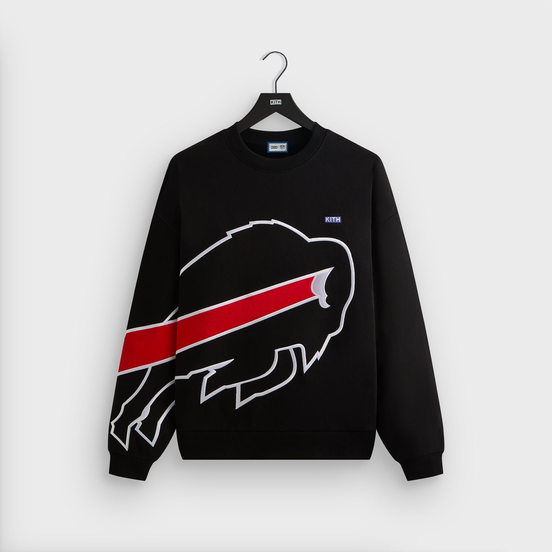Kith for the NFL Buffalo Bills Vintage Nelson Crewneck - Black - PH