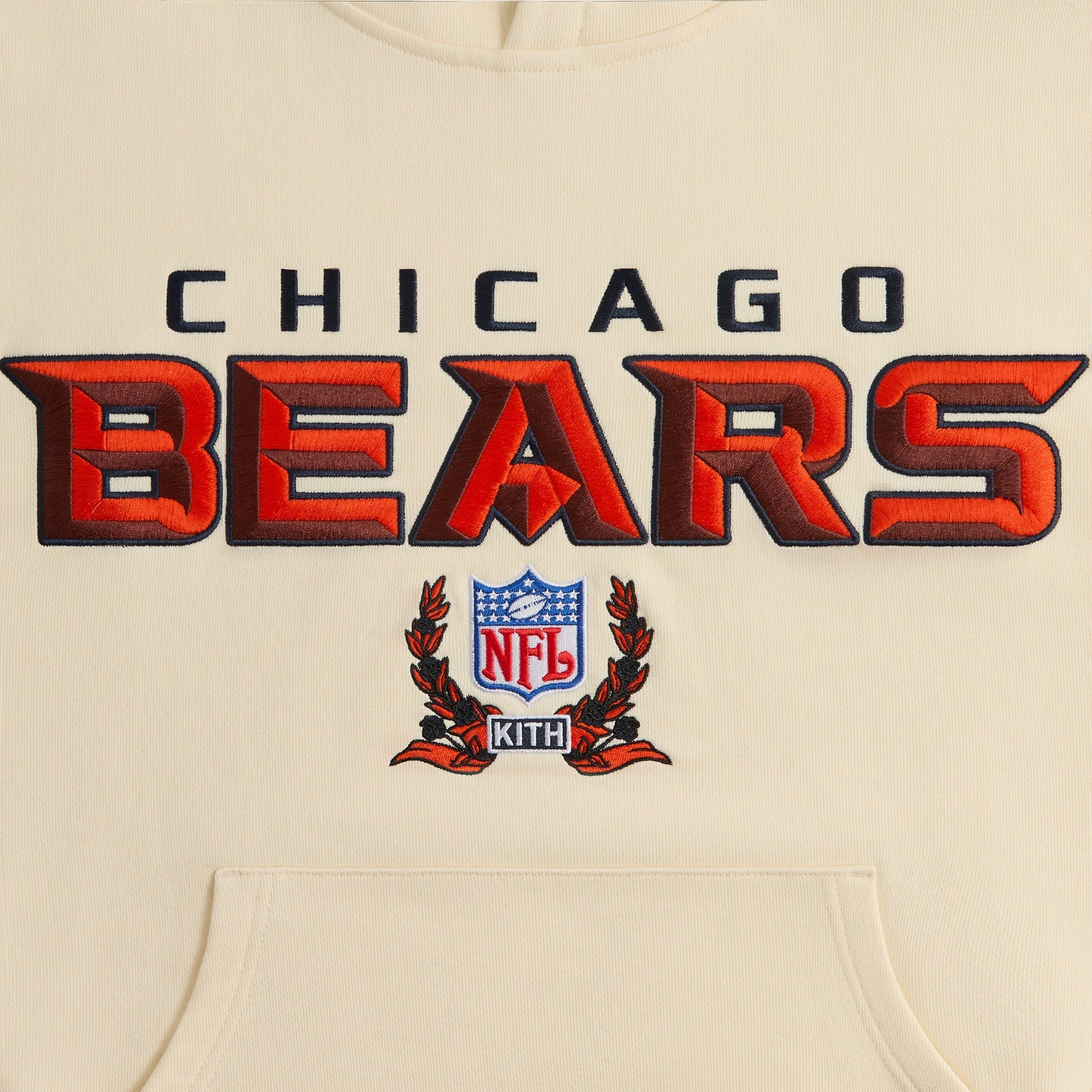 Kith for the NFL Chicago Bears Vintage Hoodie - Sandrift - PH