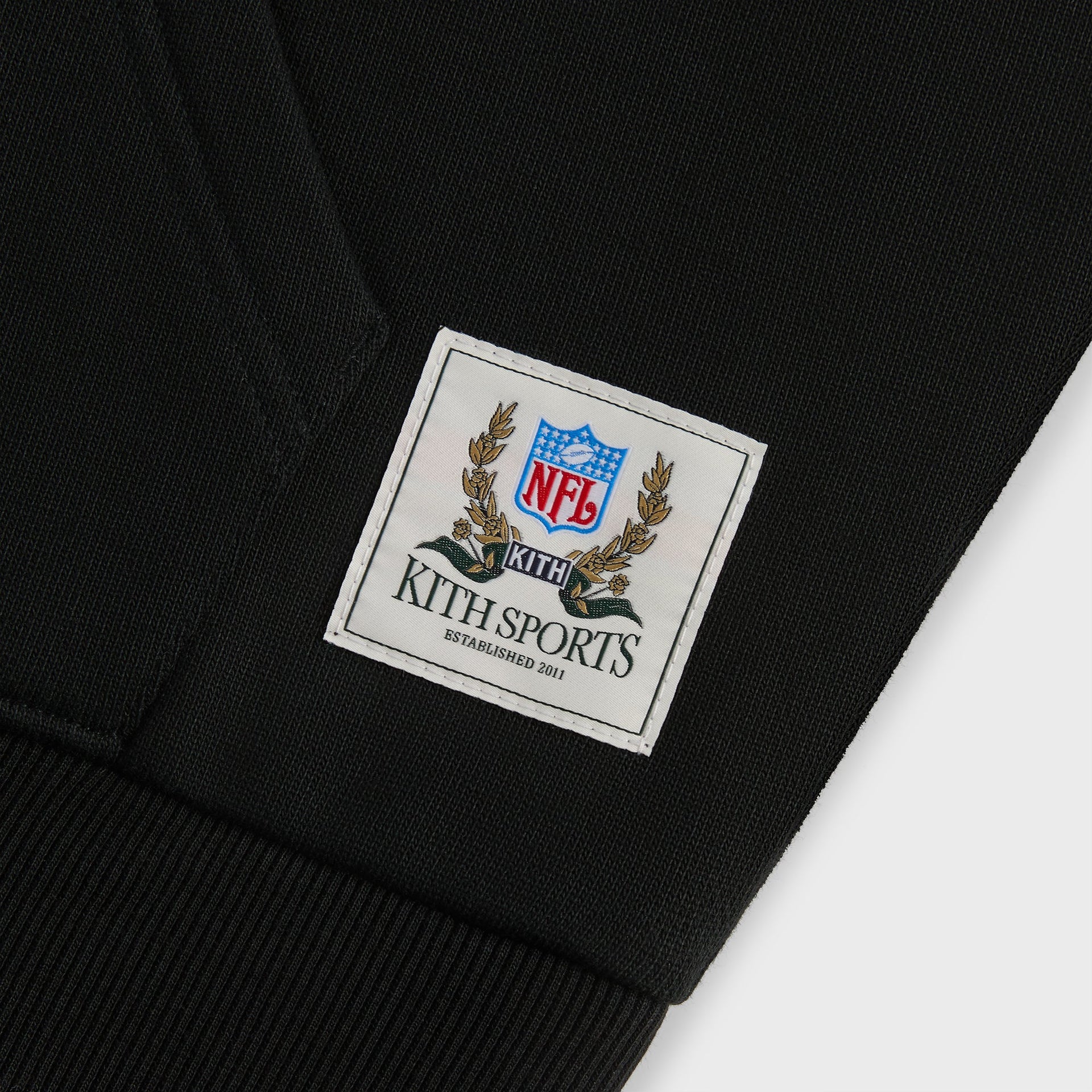 Kith for the NFL Buffalo Bills Stitched Vintage Hoodie - Black - PH