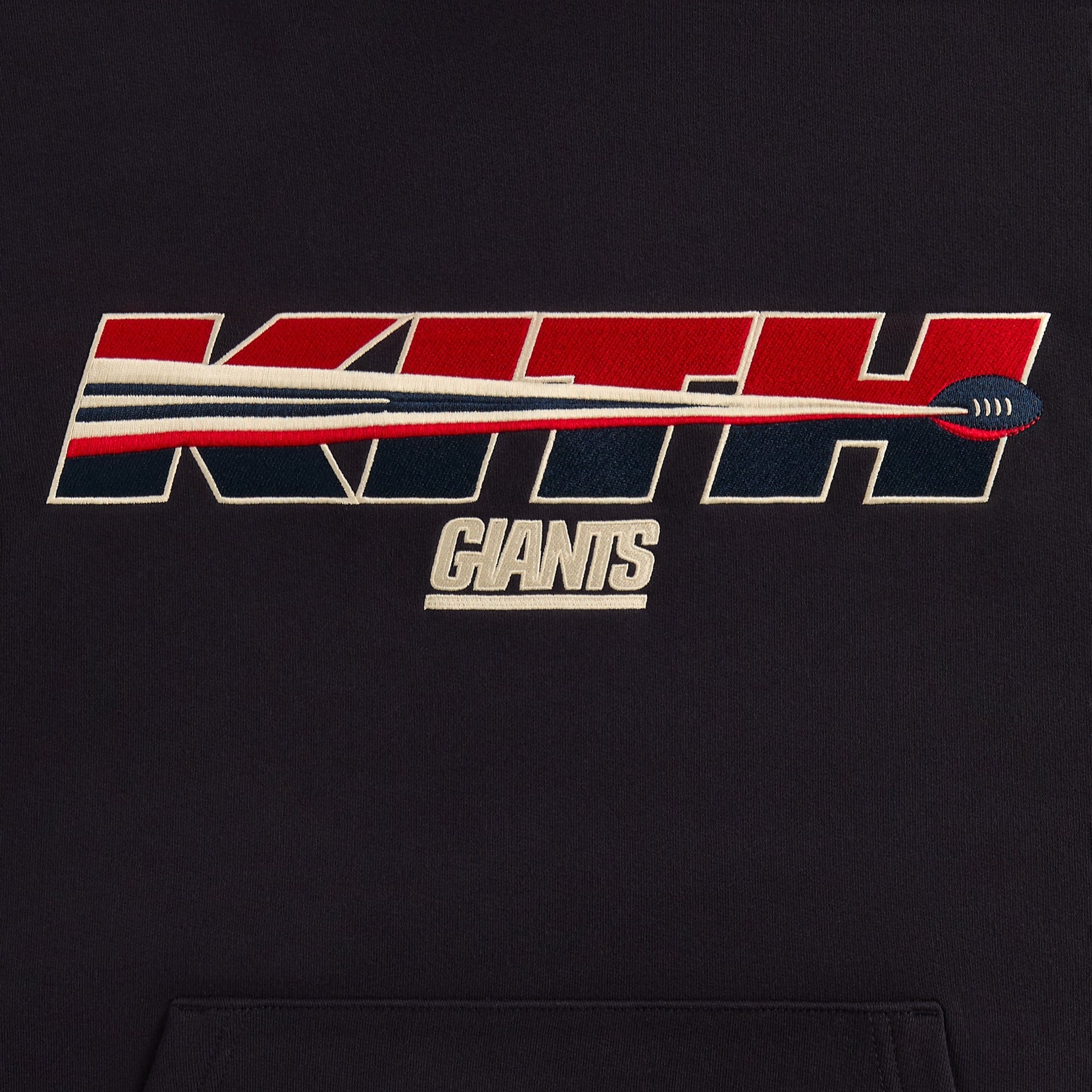 Kith for the NFL New York Giants Vintage Nelson Hoodie - Ink - PH