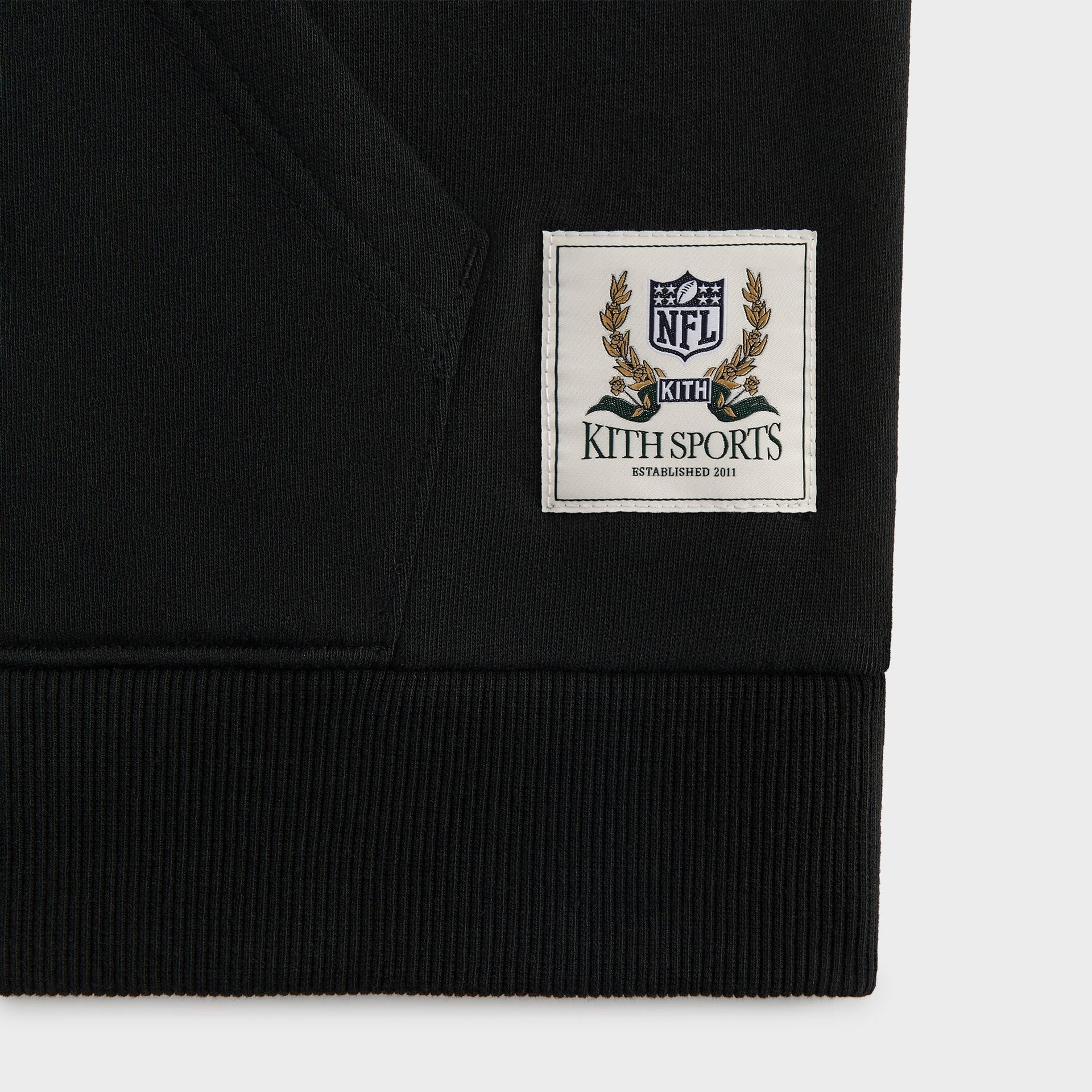 Kith for the NFL San Francisco 49ers Vintage Nelson Hoodie - Black - PH