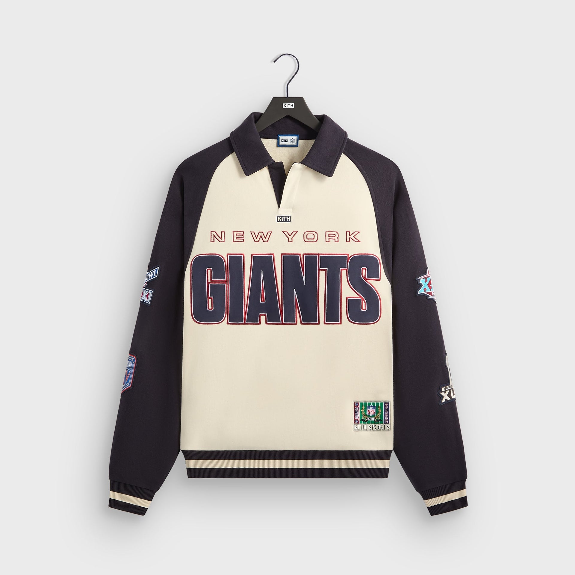 Kith for the NFL New York Giants Vintage Rugby - Sandrift - PH