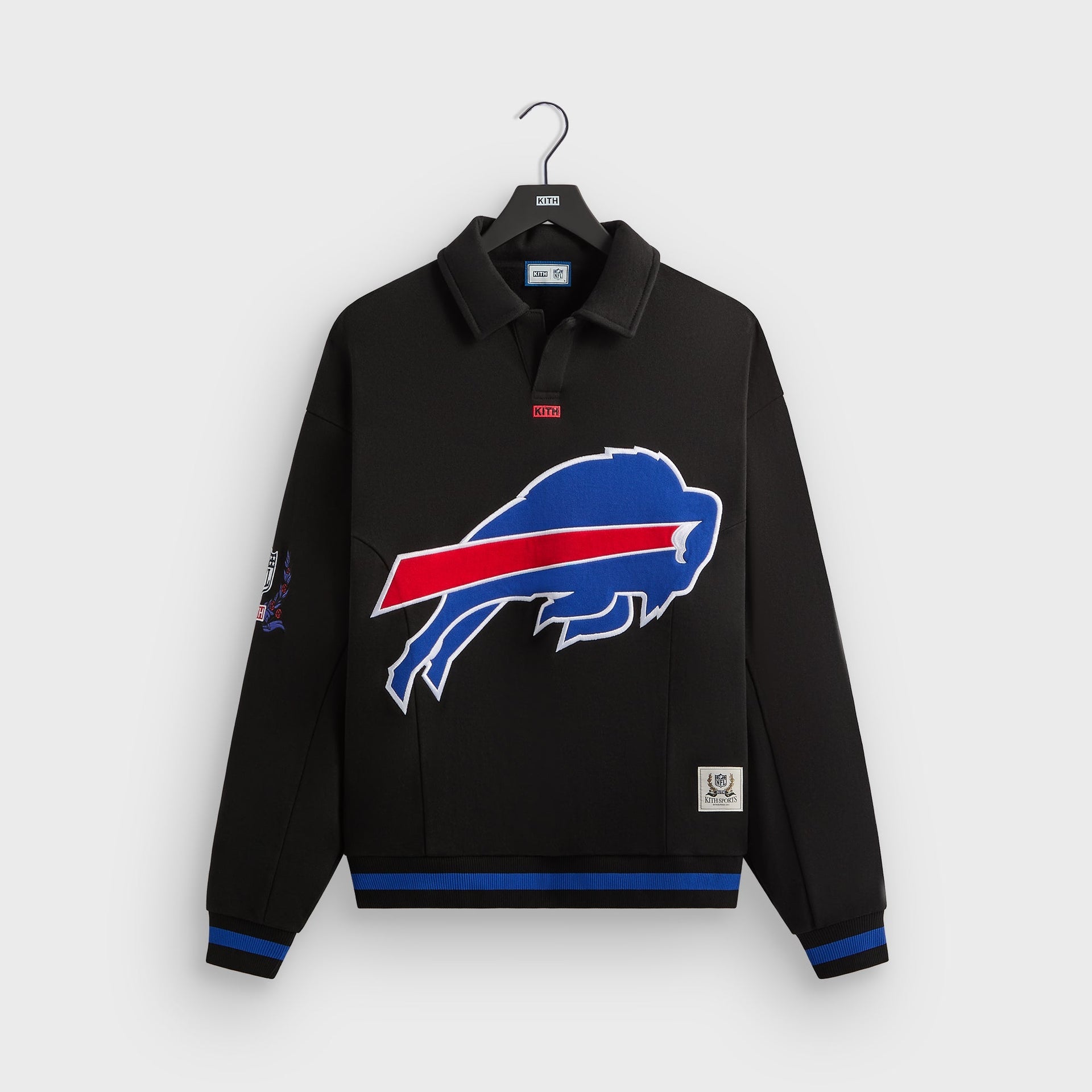 Kith for the NFL Buffalo Bills Vintage Rugby - Black - PH
