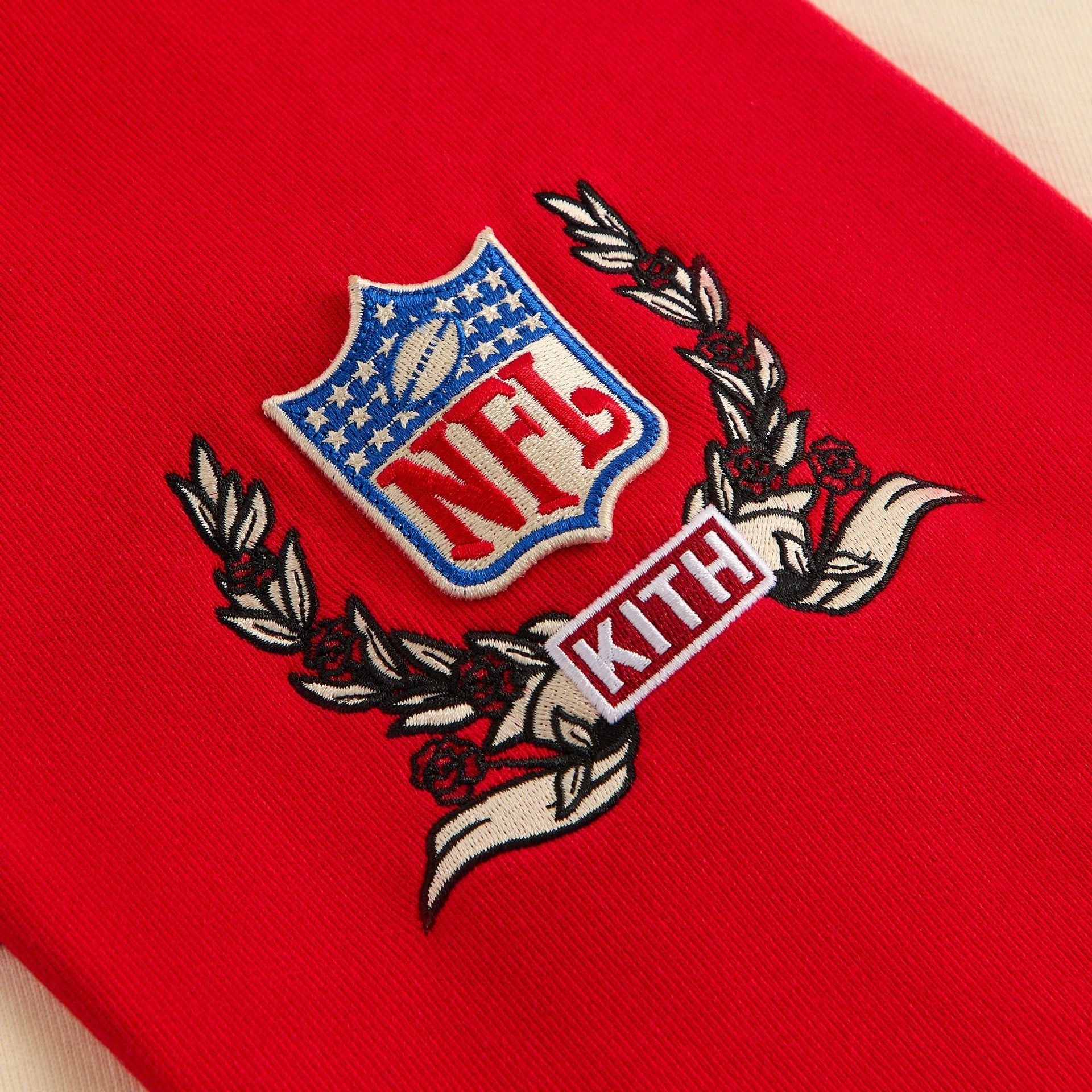 Kith for the NFL San Francisco 49ers Vintage Rugby - Sandrift - PH