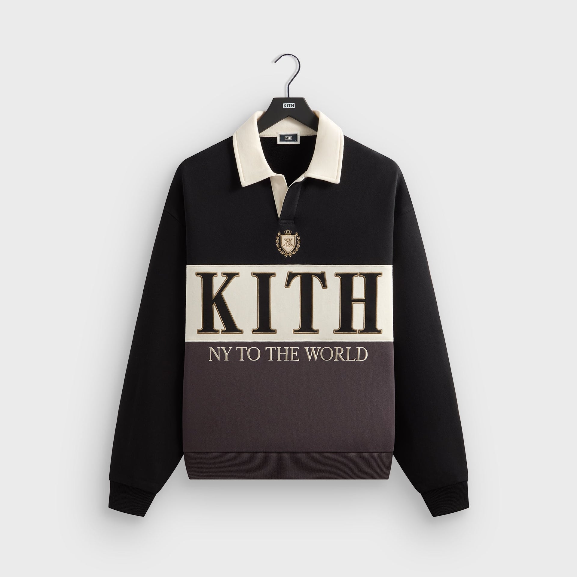 Kith Nelson Rugby Pullover - Black - PH