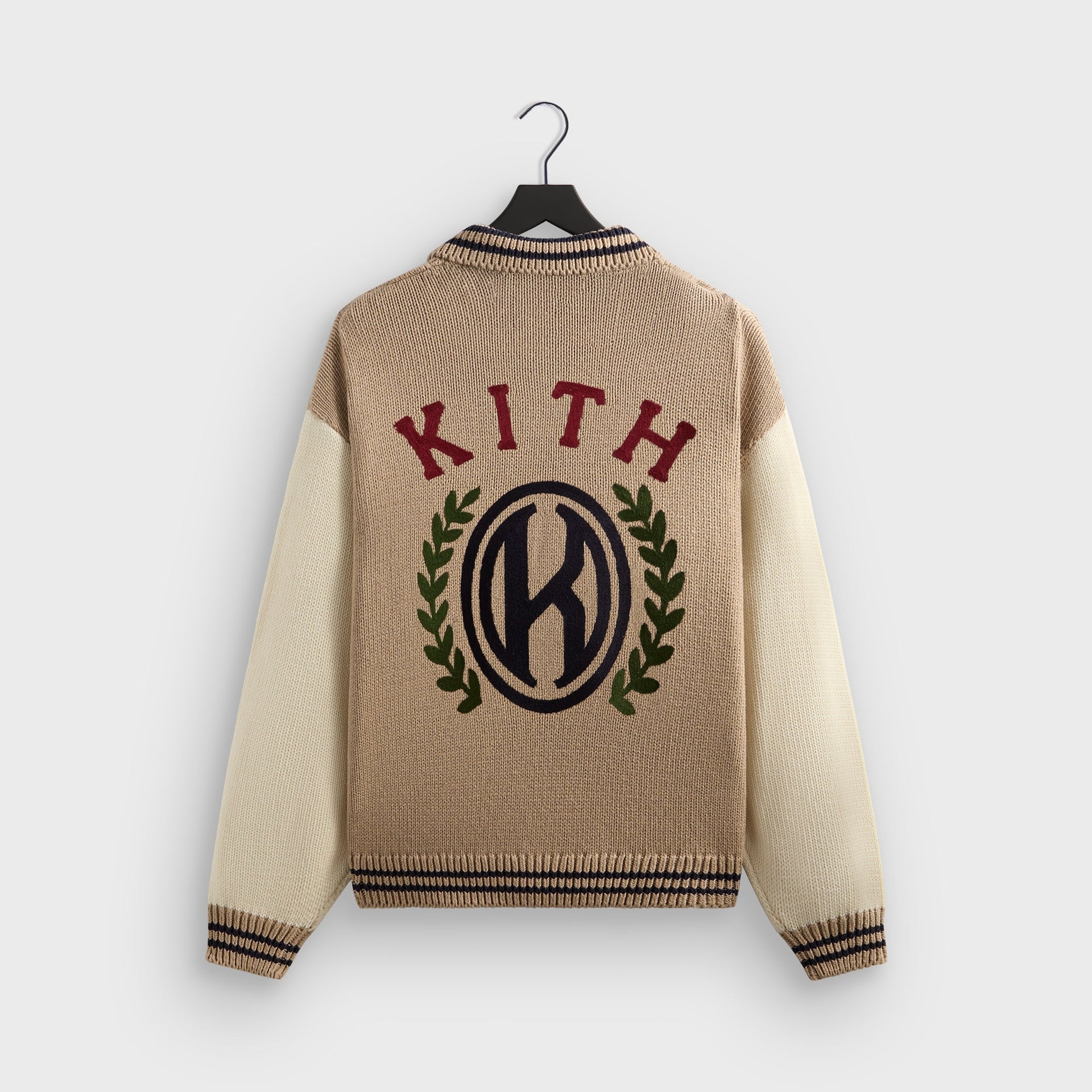 Kith Nelson Rugby Sweater - Canvas Heather - PH