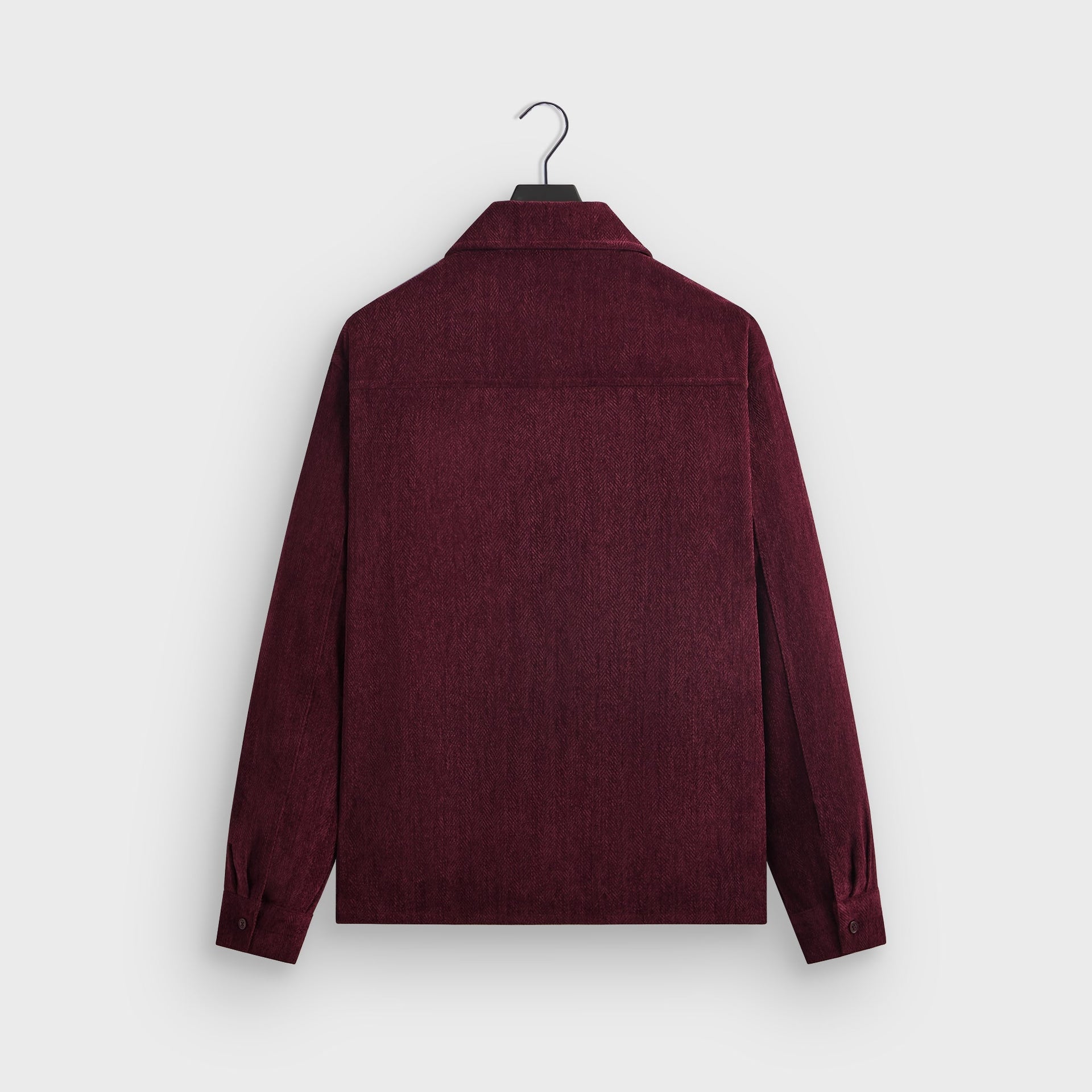 Kith Herringbone Velour Henson Buttondown - Magma - PH