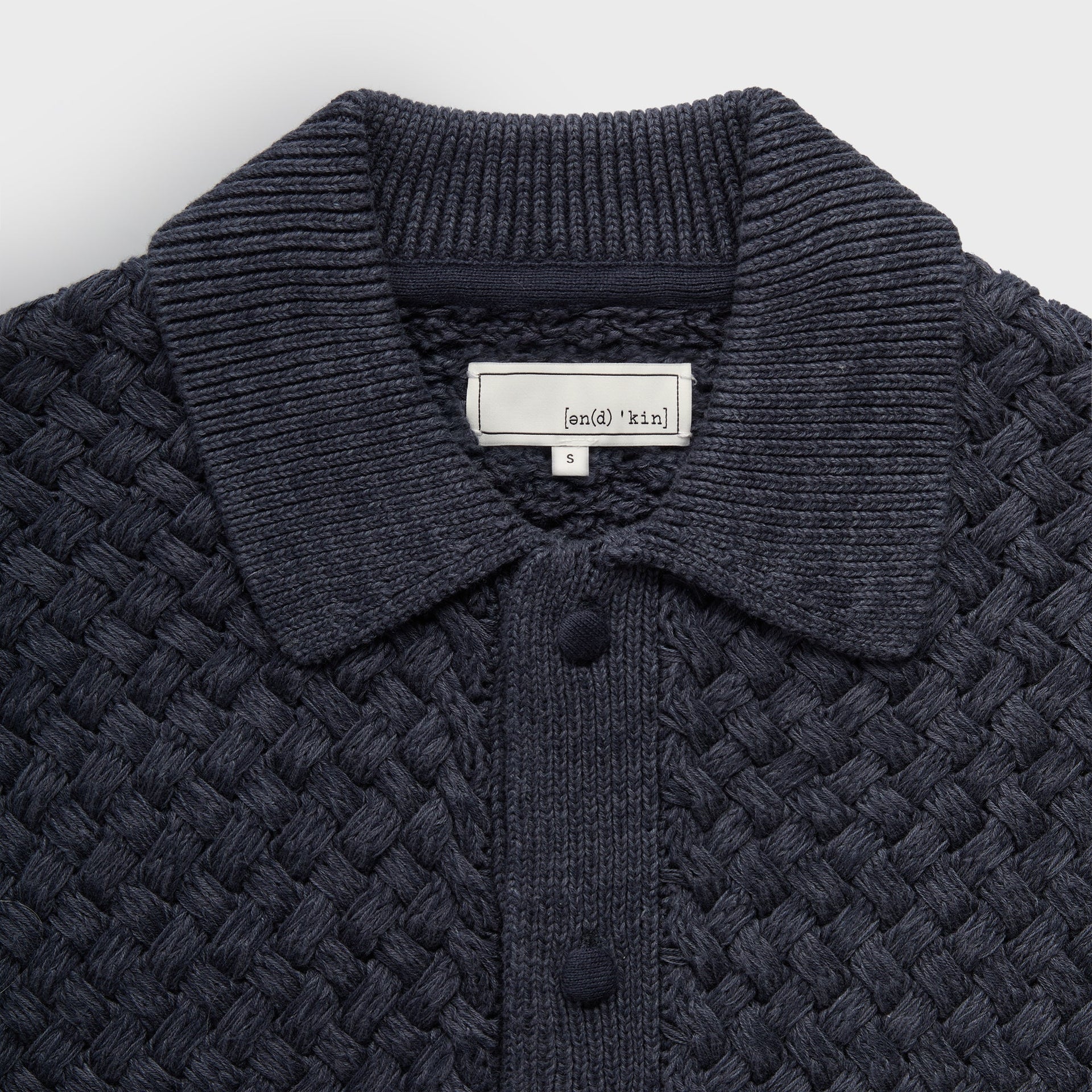 &Kin Basketweave Knit Ginza - Nocturnal - PH