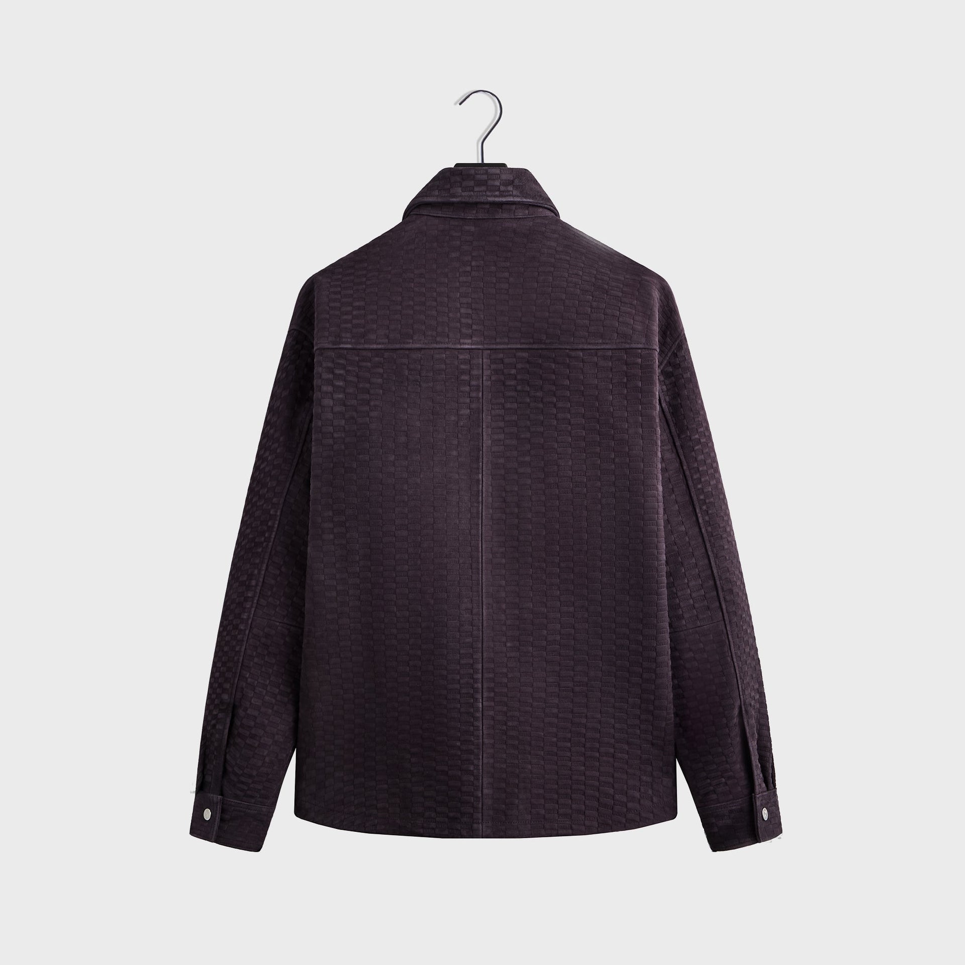 Kith Monogram Suede Apollo II Shirt - Belladonna - PH