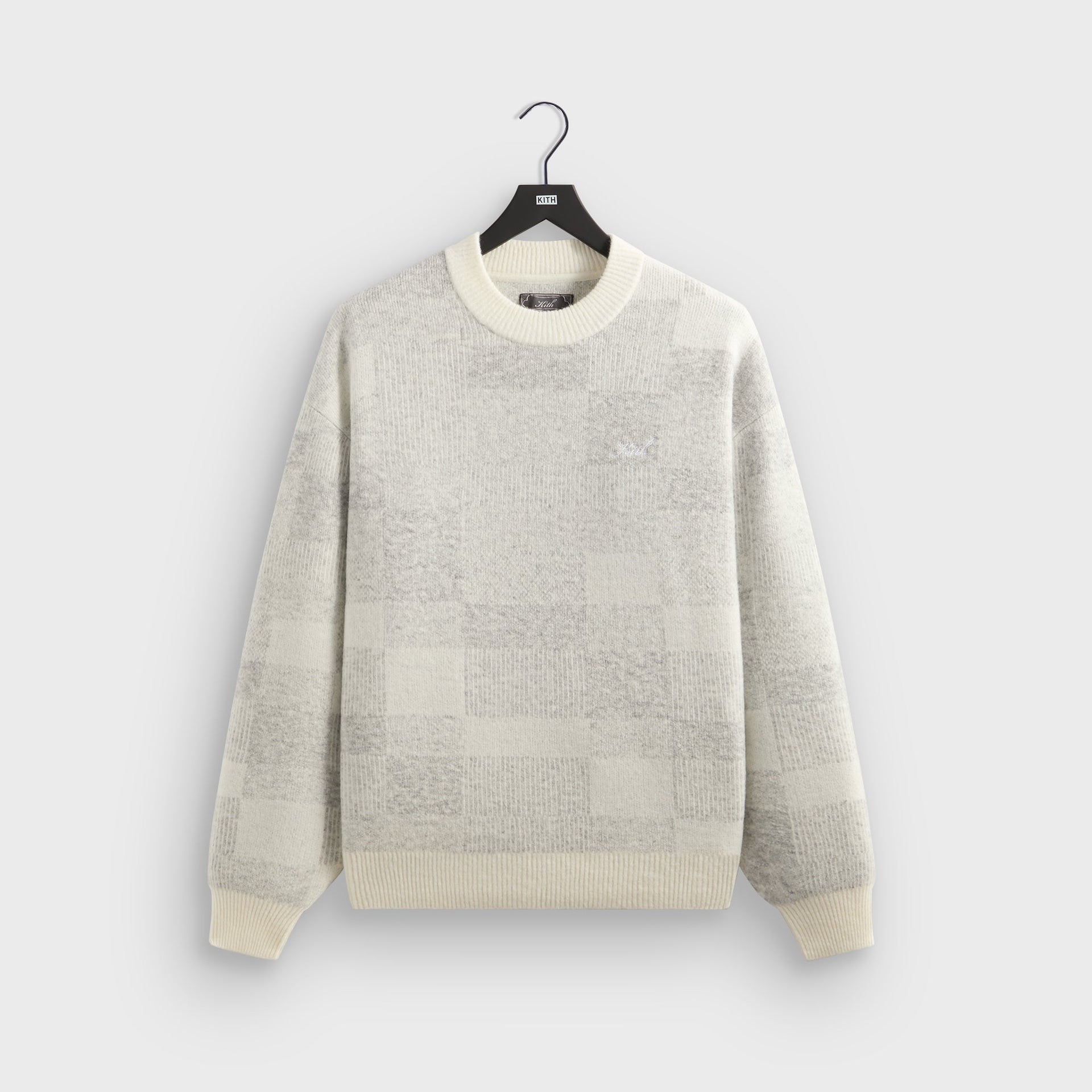 Kith Lewis Check Sweater - Sandrift - PH