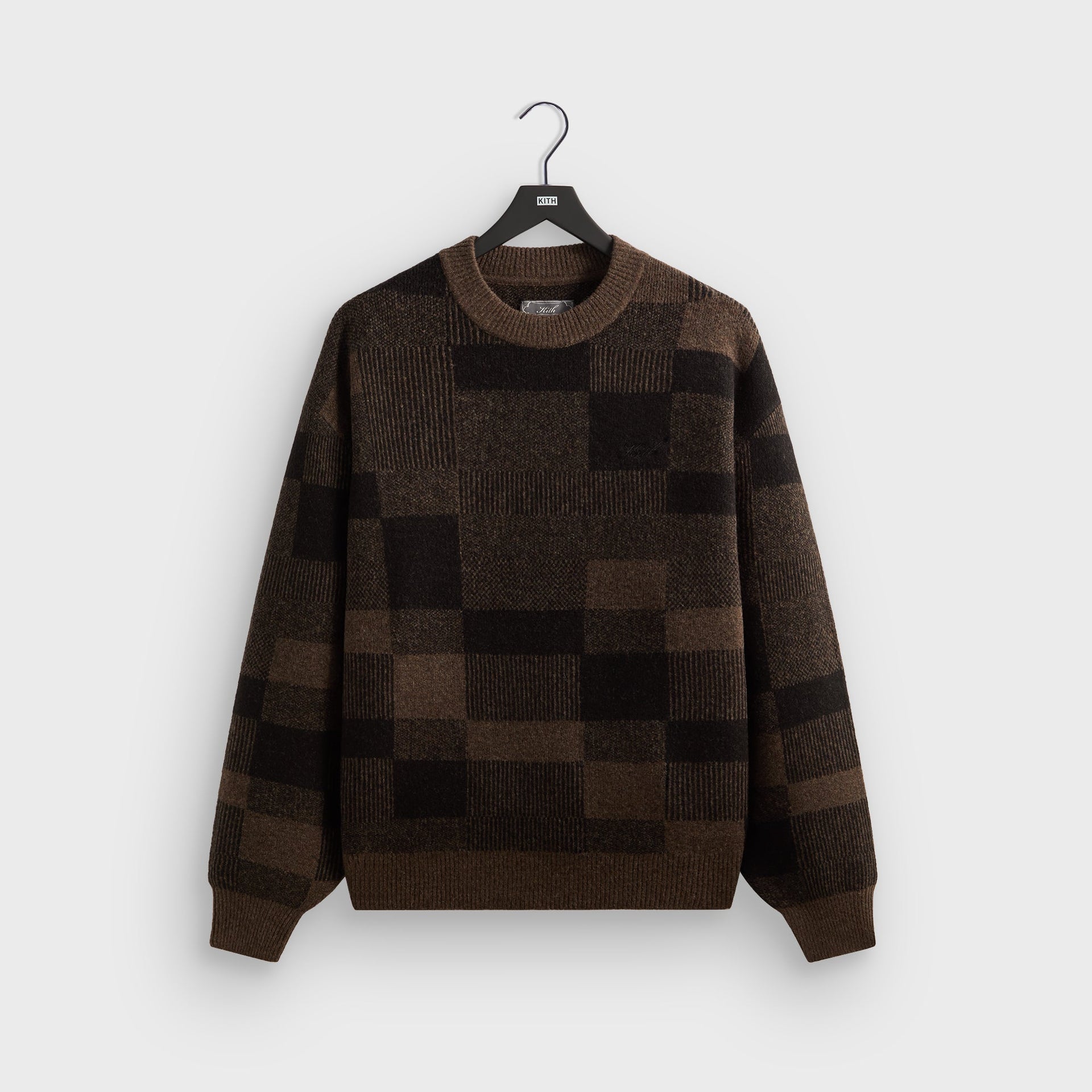 Kith Lewis Check Sweater - Kindling - PH