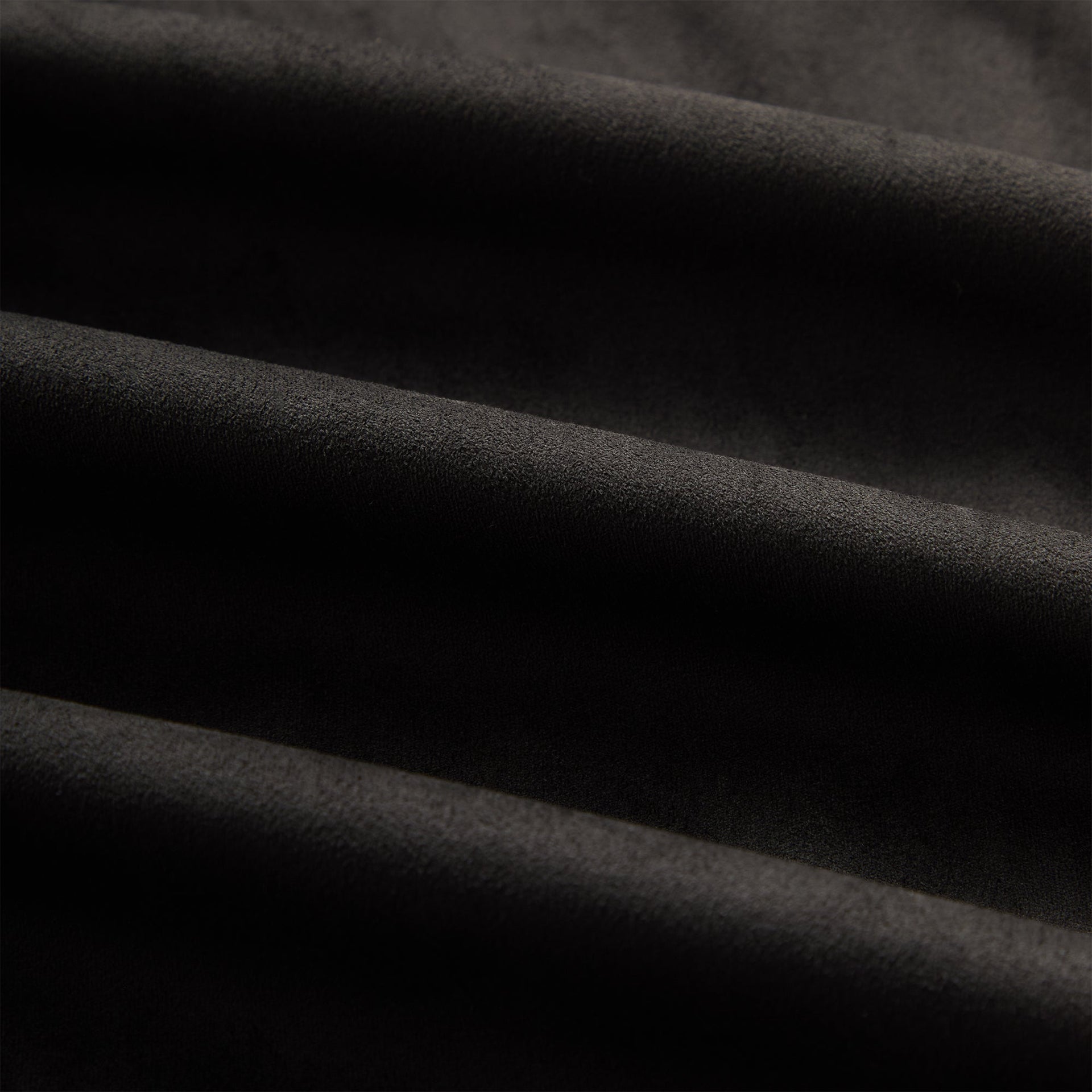Kith Montague Microsuede Shirt - Black - PH