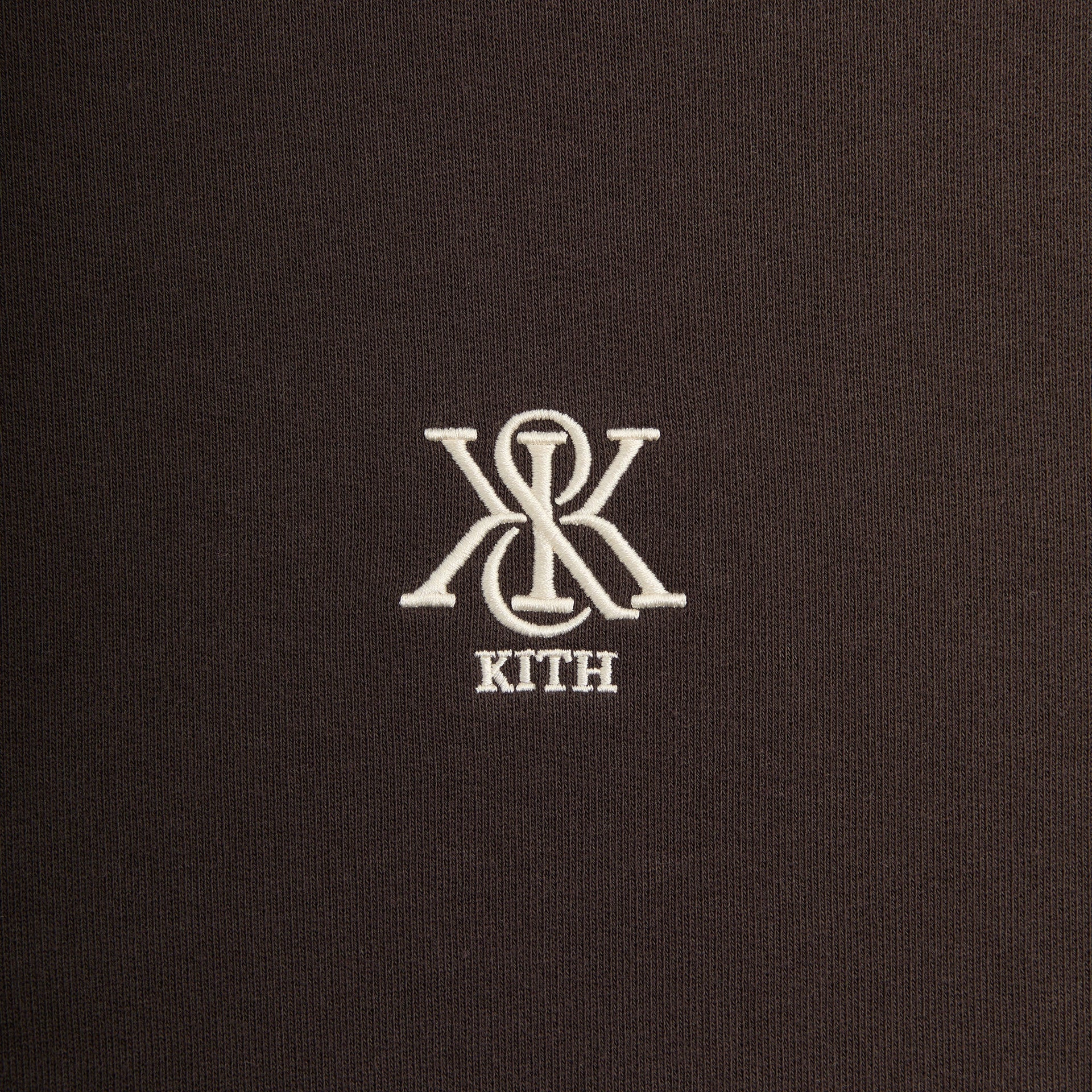Kith Quarter Zip Popover Sweatshirt - Kindling - PH