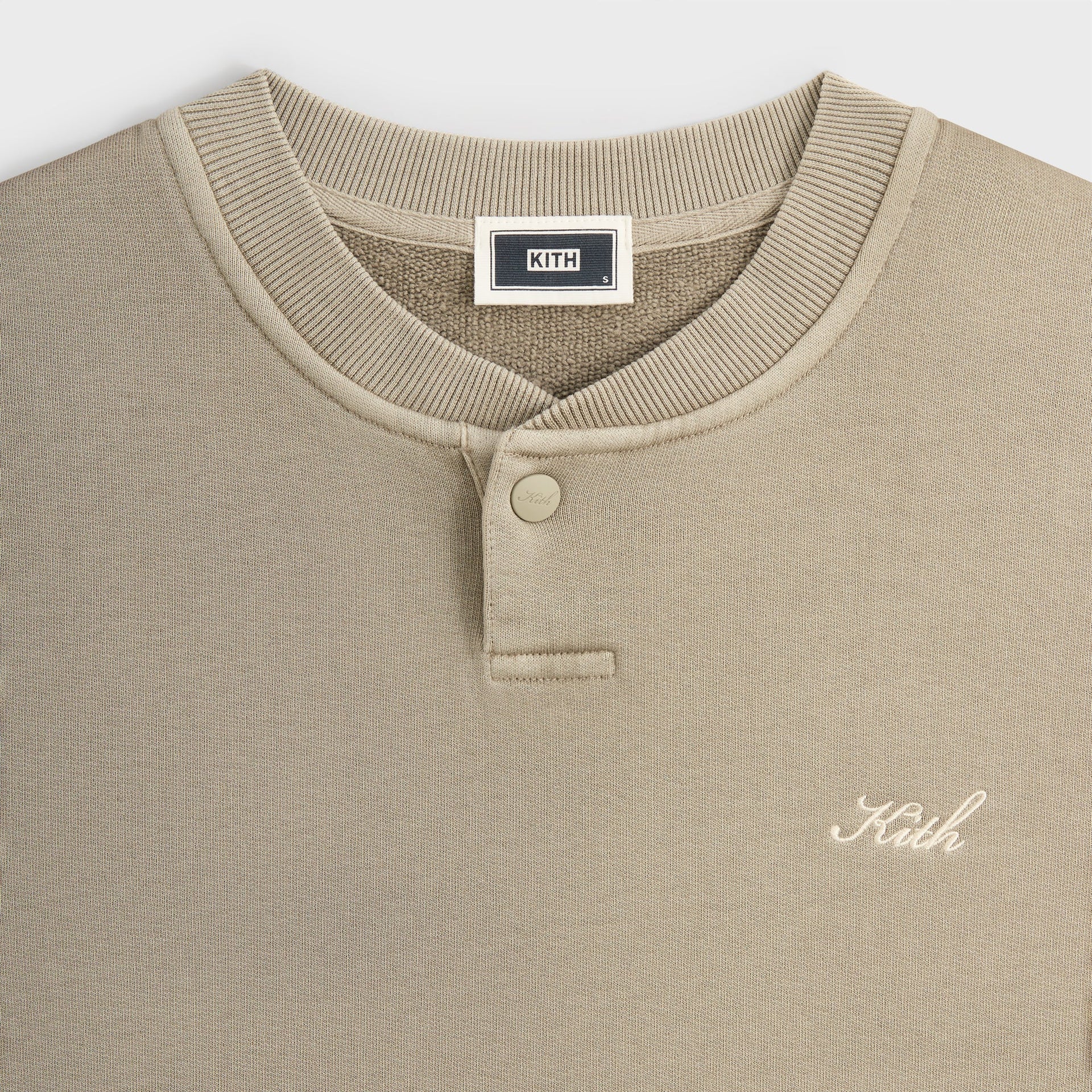 Kith Henley Nelson Pullover - Haze - PH