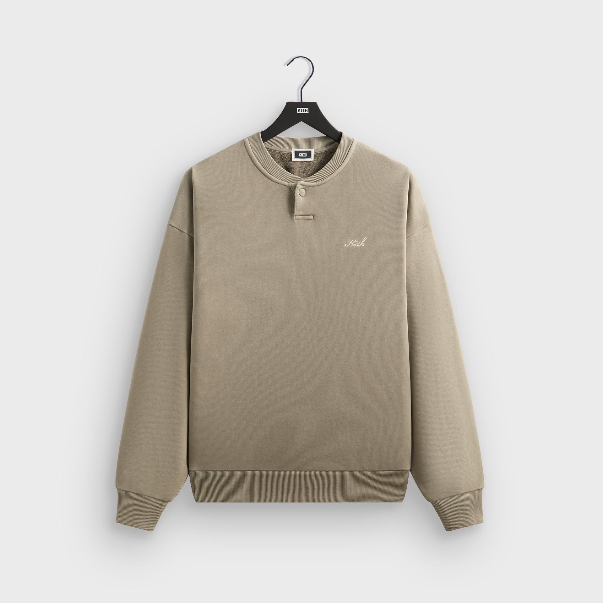 Kith Henley Nelson Pullover - Haze - PH