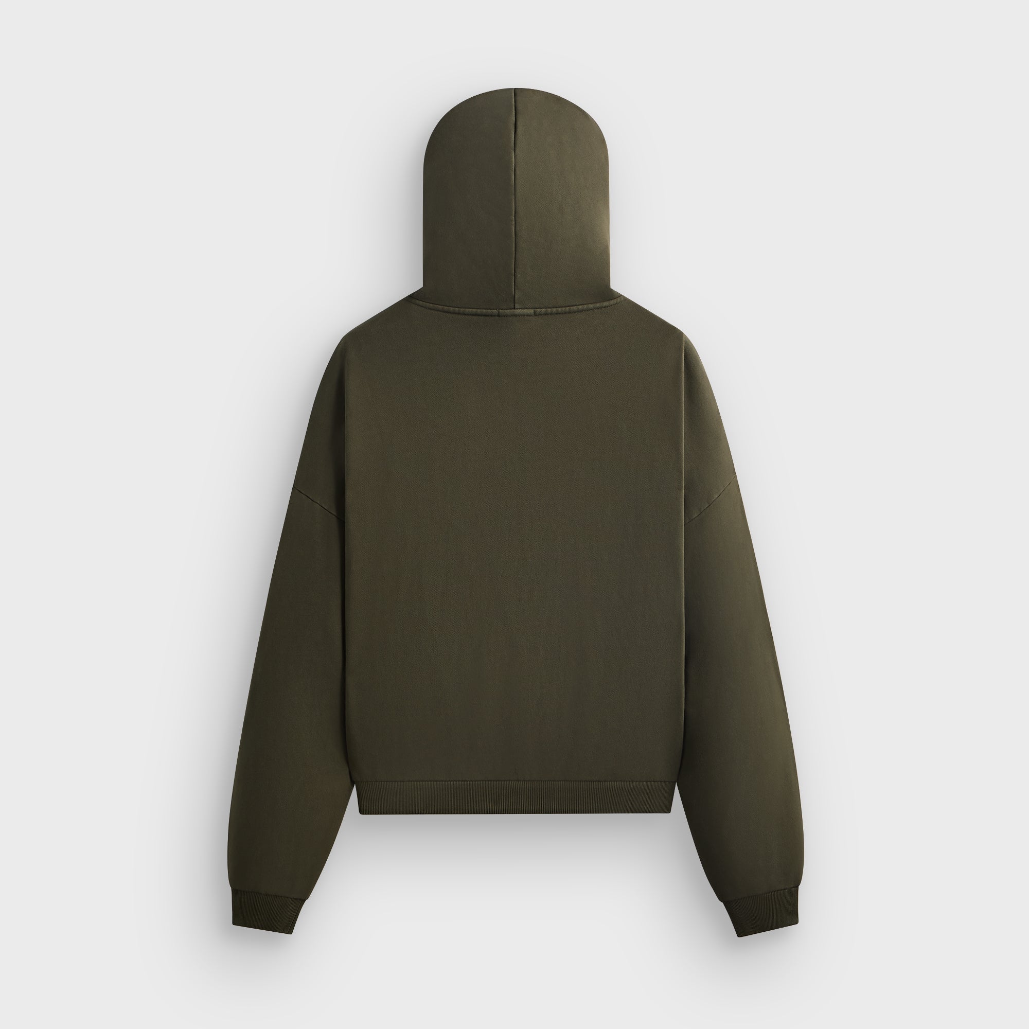 Kith Lofty Fleece Cropped Braxton Hoodie - Cypress