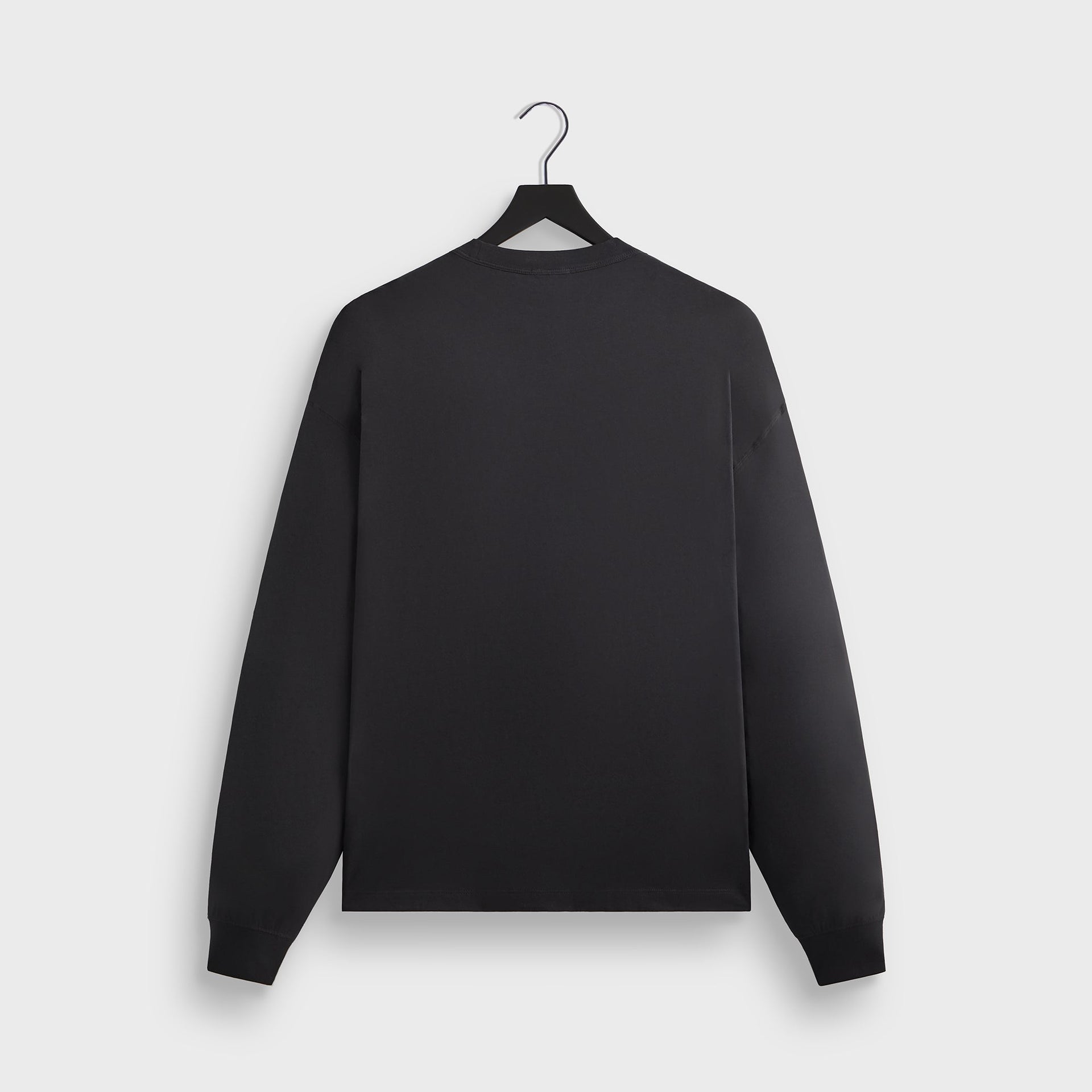 Kith Long Sleeve Leonard Pocket Tee - Carbon - PH