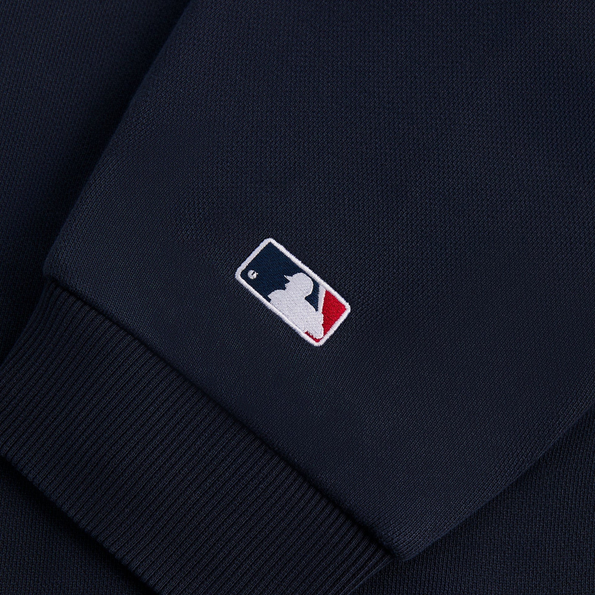 Kith for the New York Yankees Plush Fleece Cropped Braxton Hoodie - Nocturnal - PH