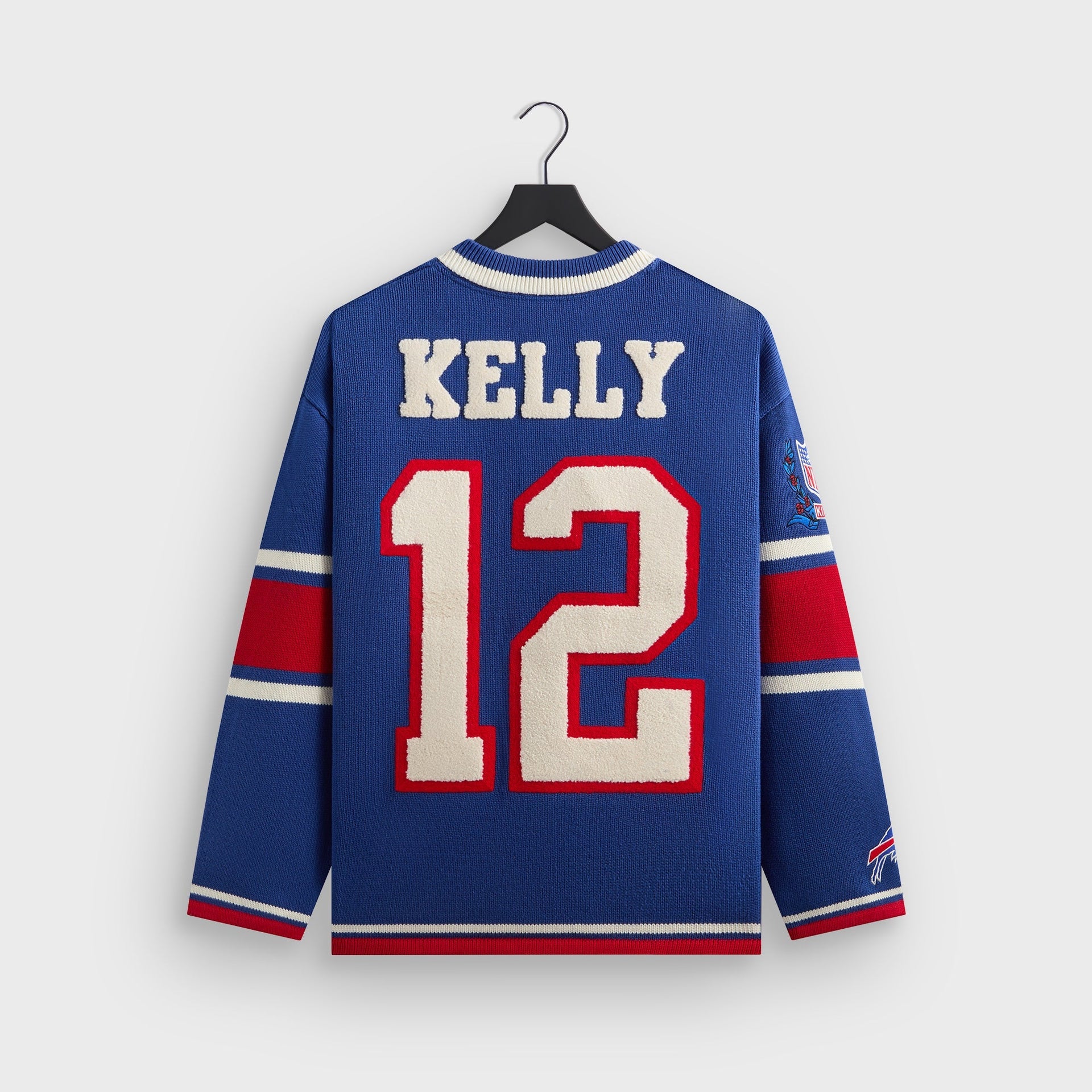 Kith for the NFL Buffalo Bills V-Neck Beau Knit Sweater - Current - PH