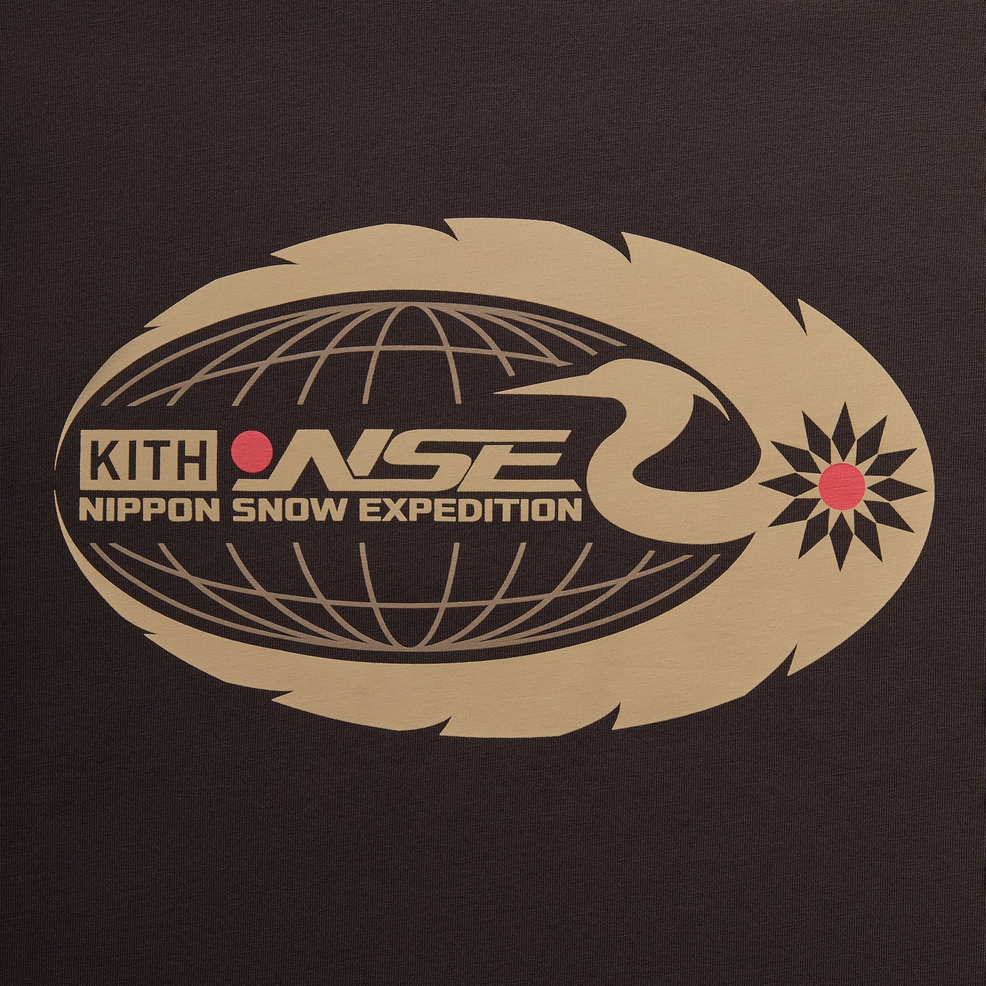 Kith for Columbia NSE Crane Tee - Kindling - PH