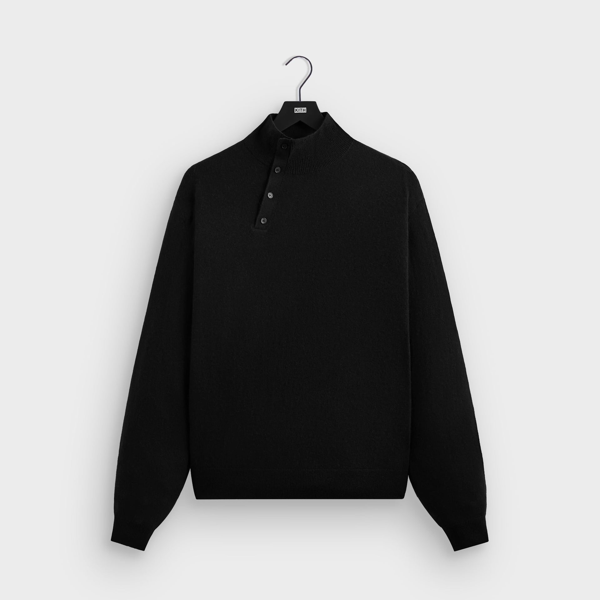 &Kin Cashmere Cyrus Turtleneck - Black - PH