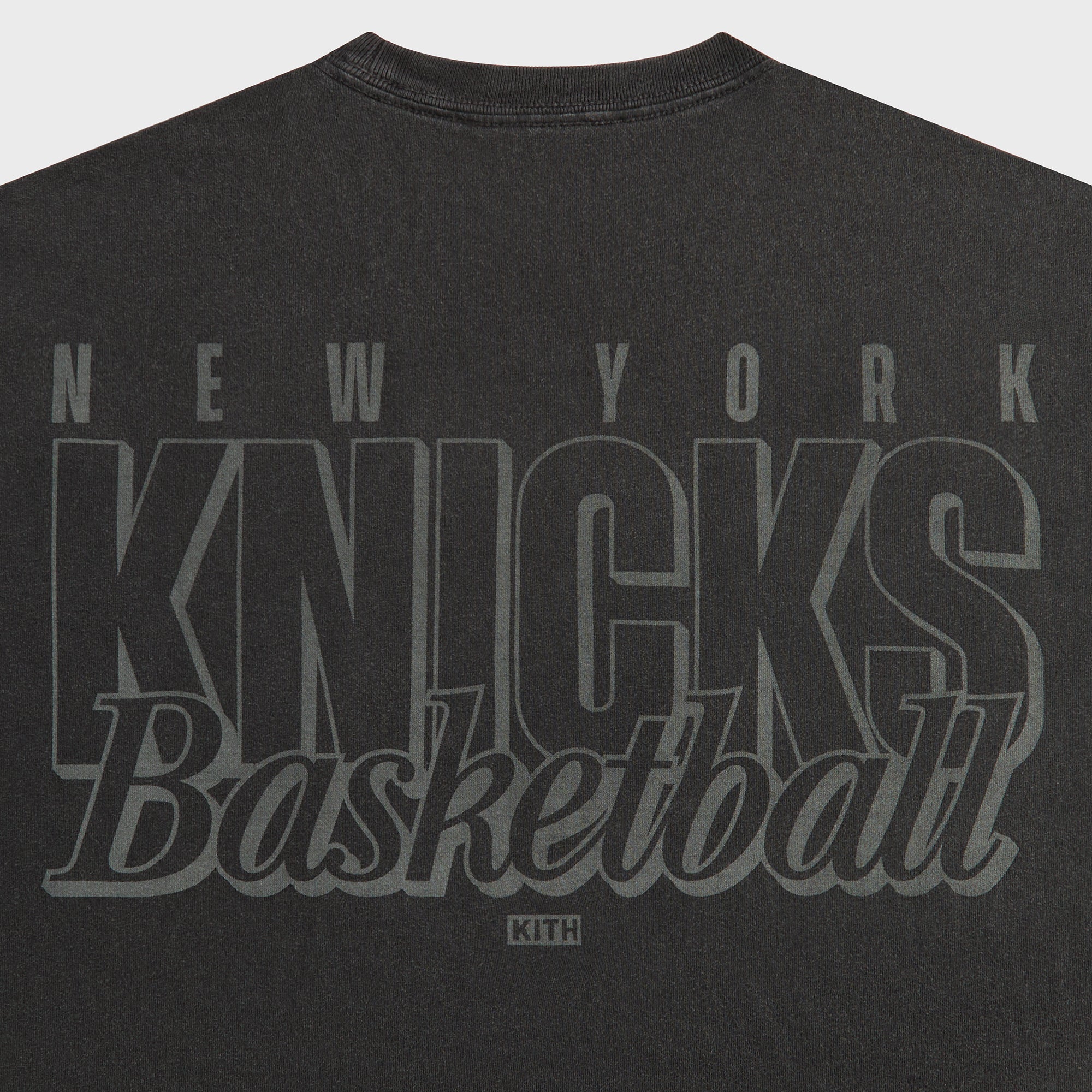 Kith for the New York Knicks Josh Hart Vintage Tee - Black