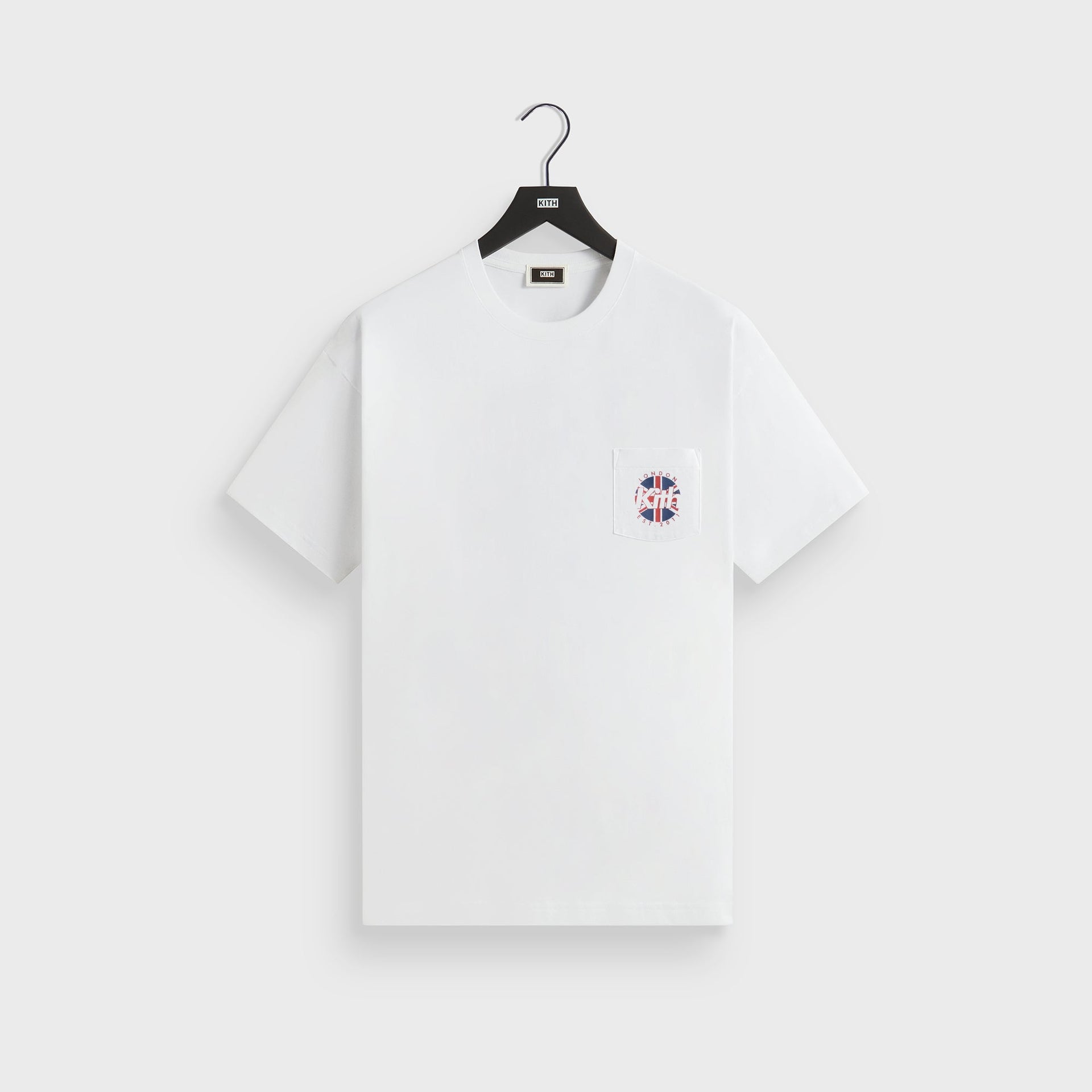 Kith Union Jack Shield Vintage Tee - White