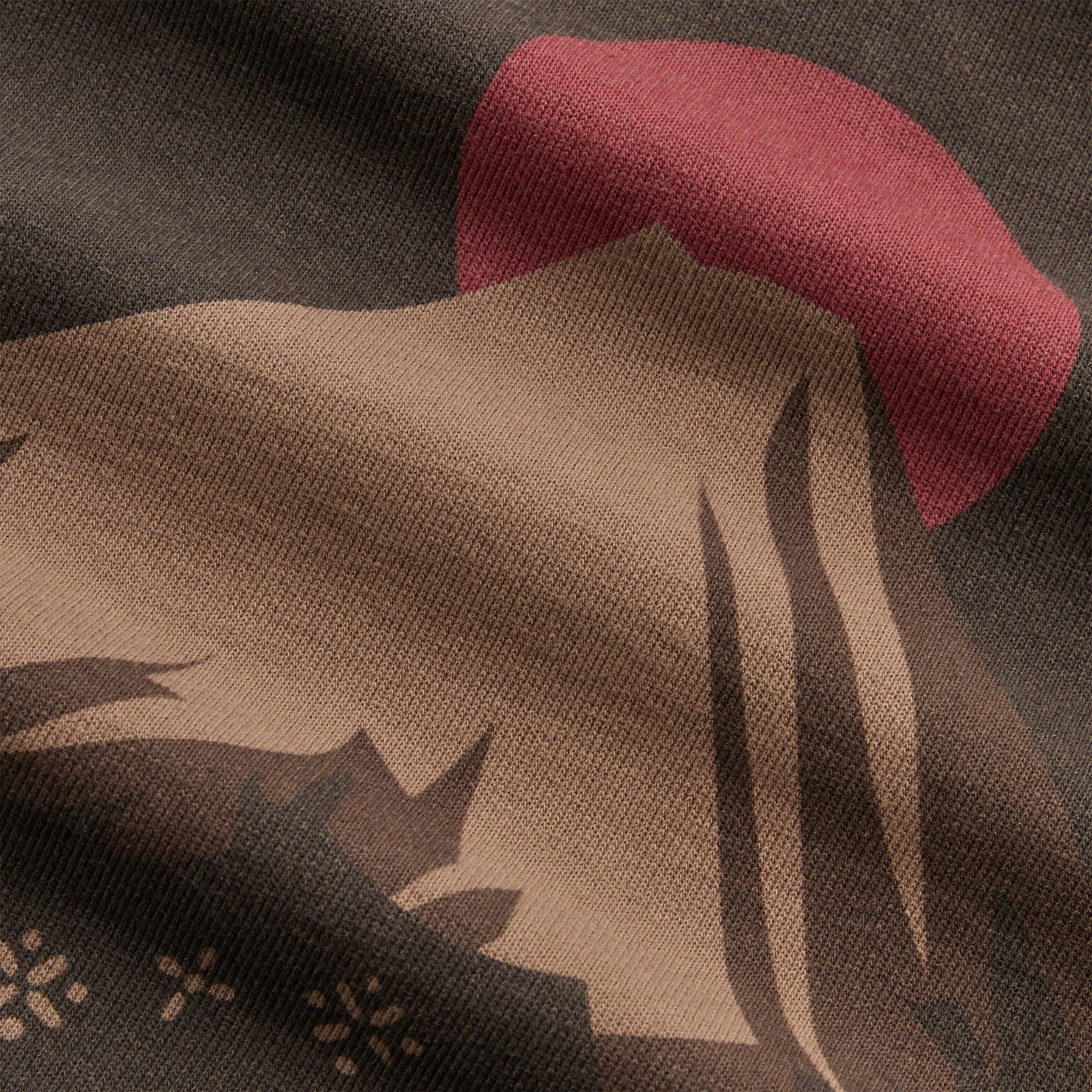 Kith for Columbia Landscape Vintage Nelson Hoodie - Kindling