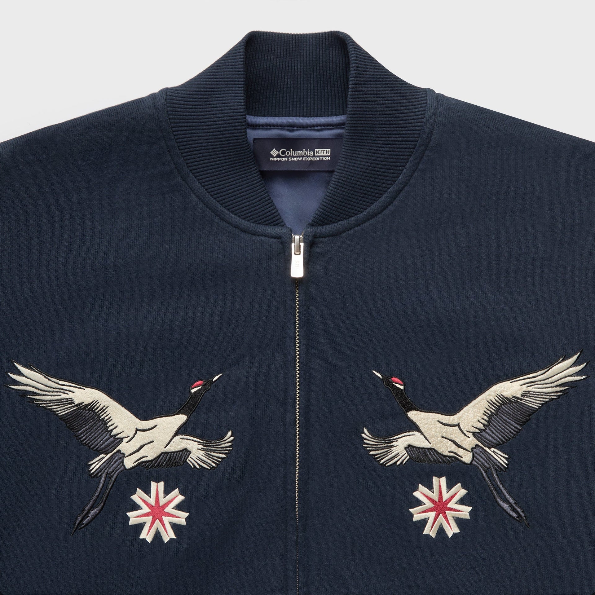 Kith for Columbia Crane Vintage Braxton Zip Up Jacket - Nocturnal