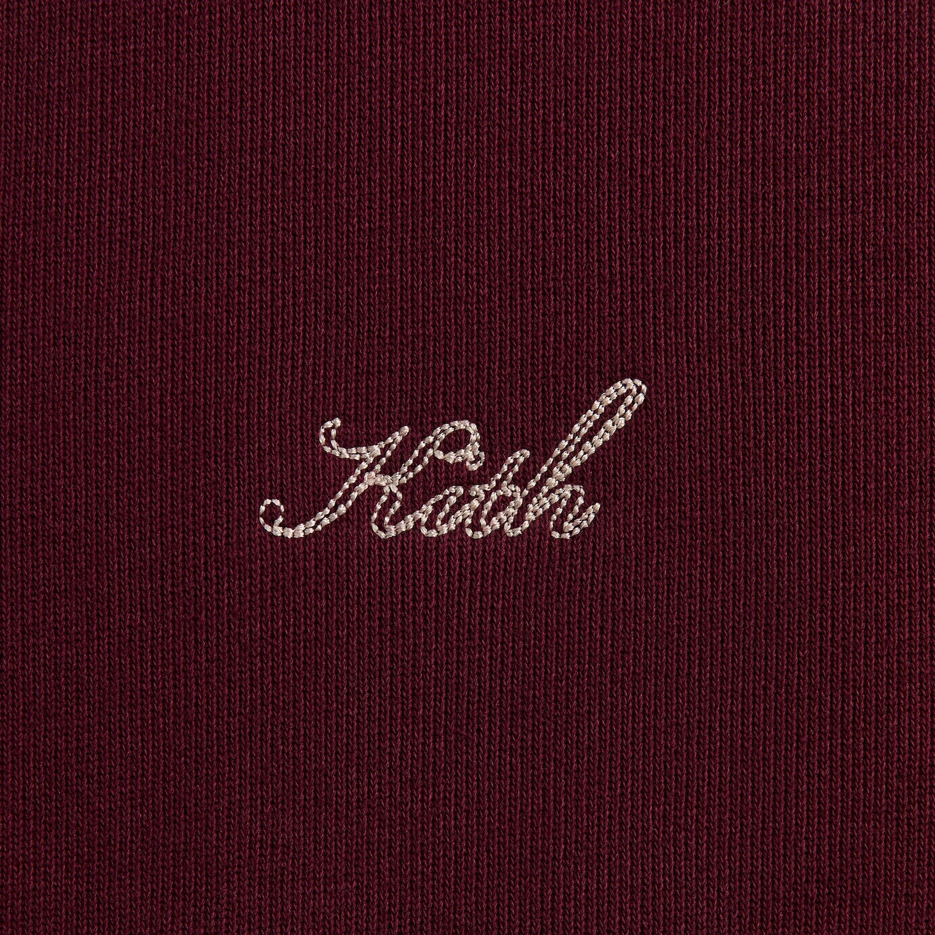 Kith Nelson Quarter Zip Pullover - Magma - PH