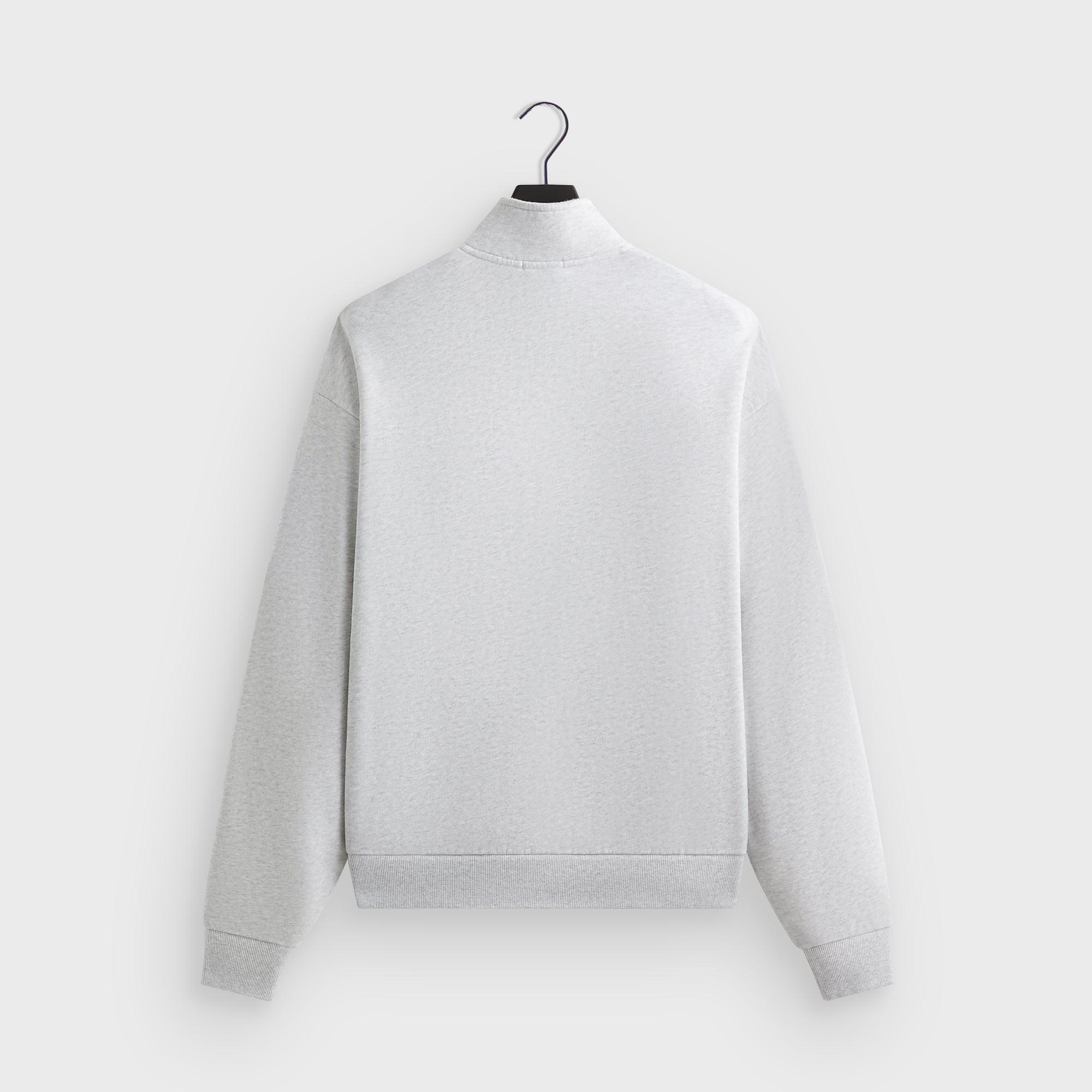 Kith Nelson Quarter Zip - Light Heather Grey