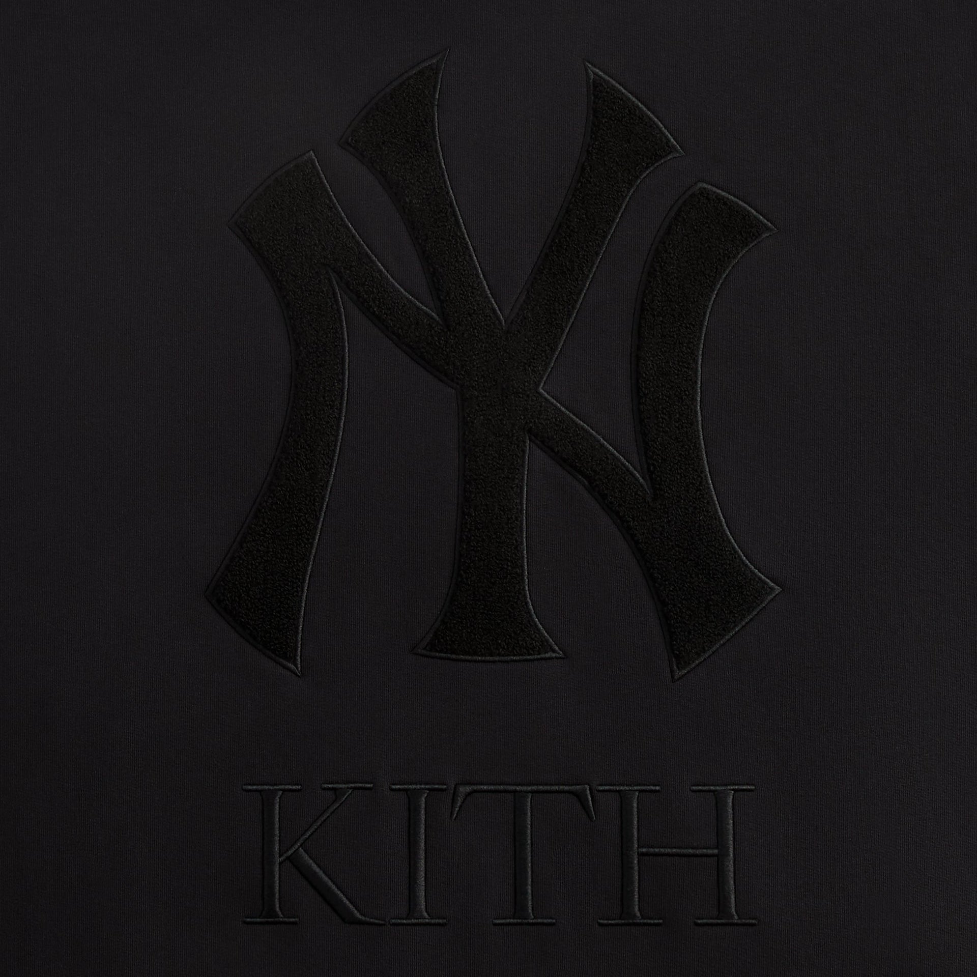 Kith for the New York Yankees Braxton Full Zip Hoodie - Black - PH