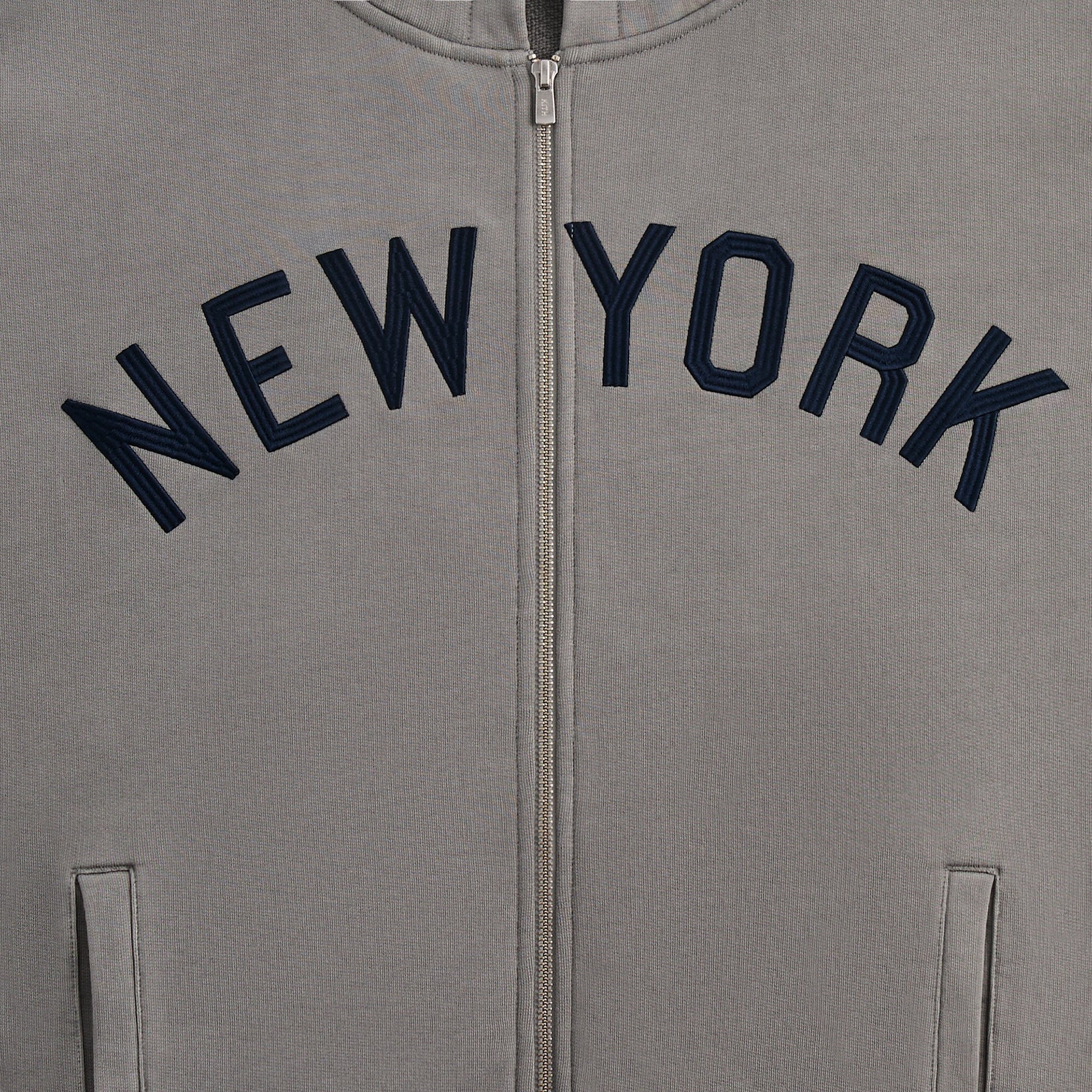 Kith for the New York Yankees Braxton Full Zip Hoodie - Statue - PH