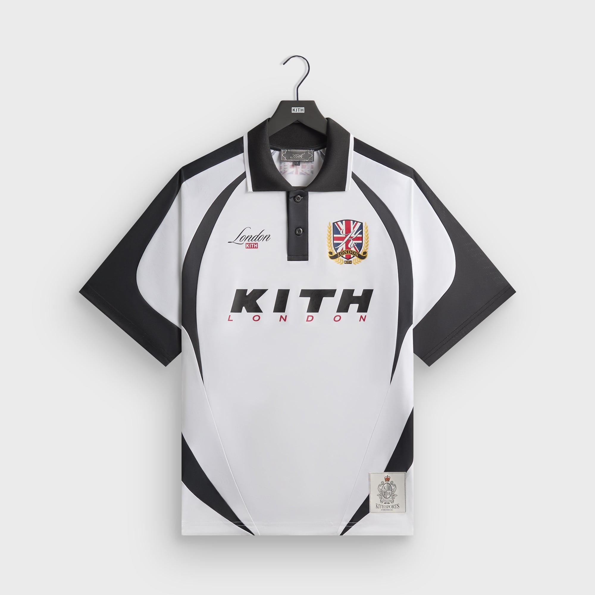 Kith London Polo Soccer Jersey - White