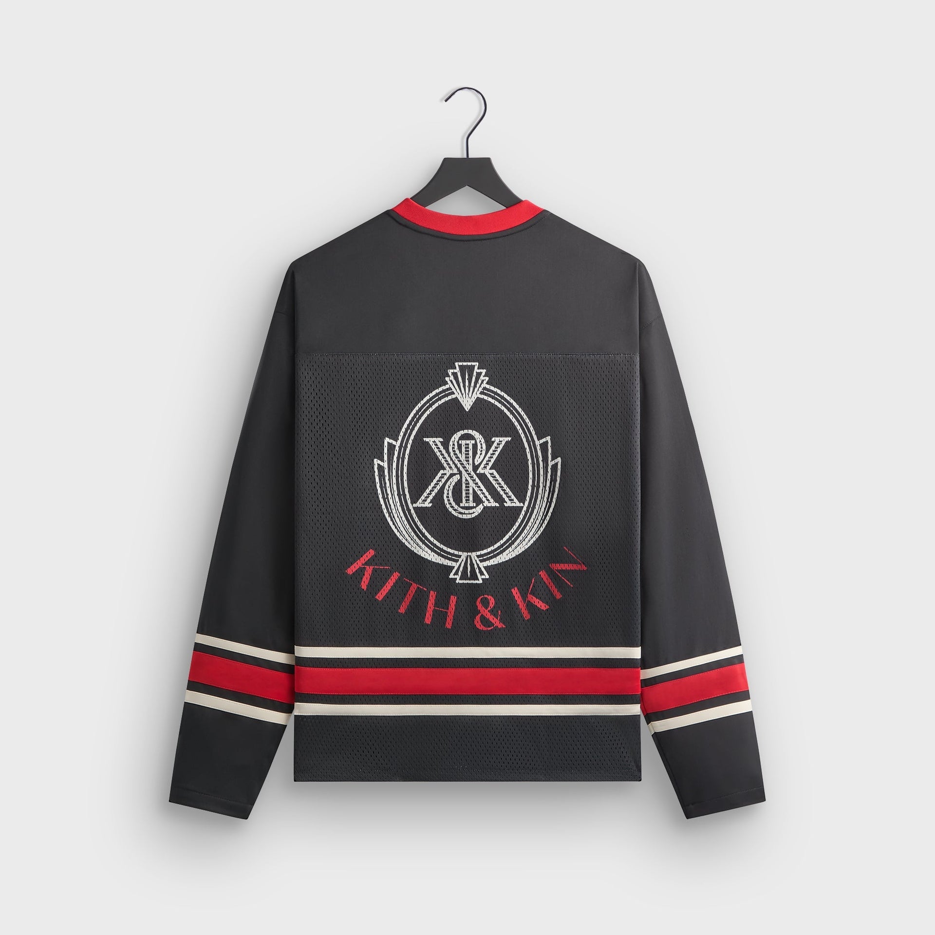 Kith Chicago Long Sleeve Malik Jersey - Black - PH