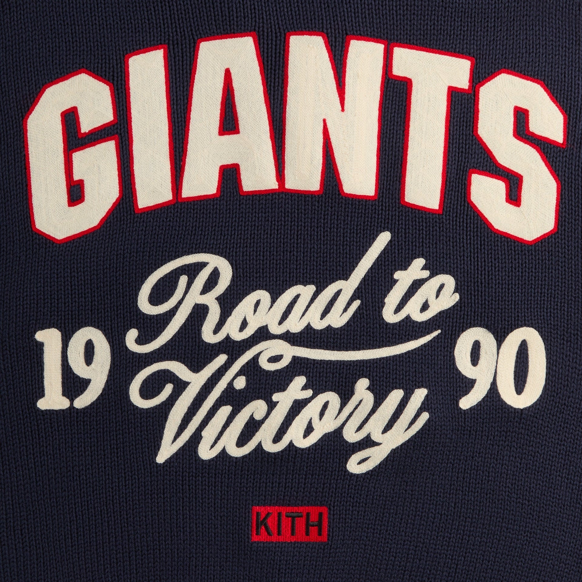Kith for the NFL New York Giants Nelson Rugby Sweater - Nocturnal - PH